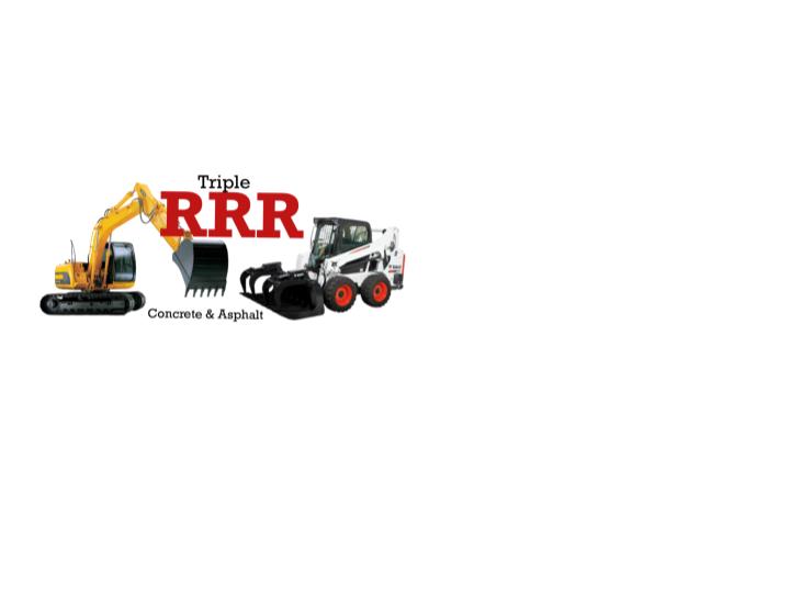 Triple R Concrete and Asphalt Logo