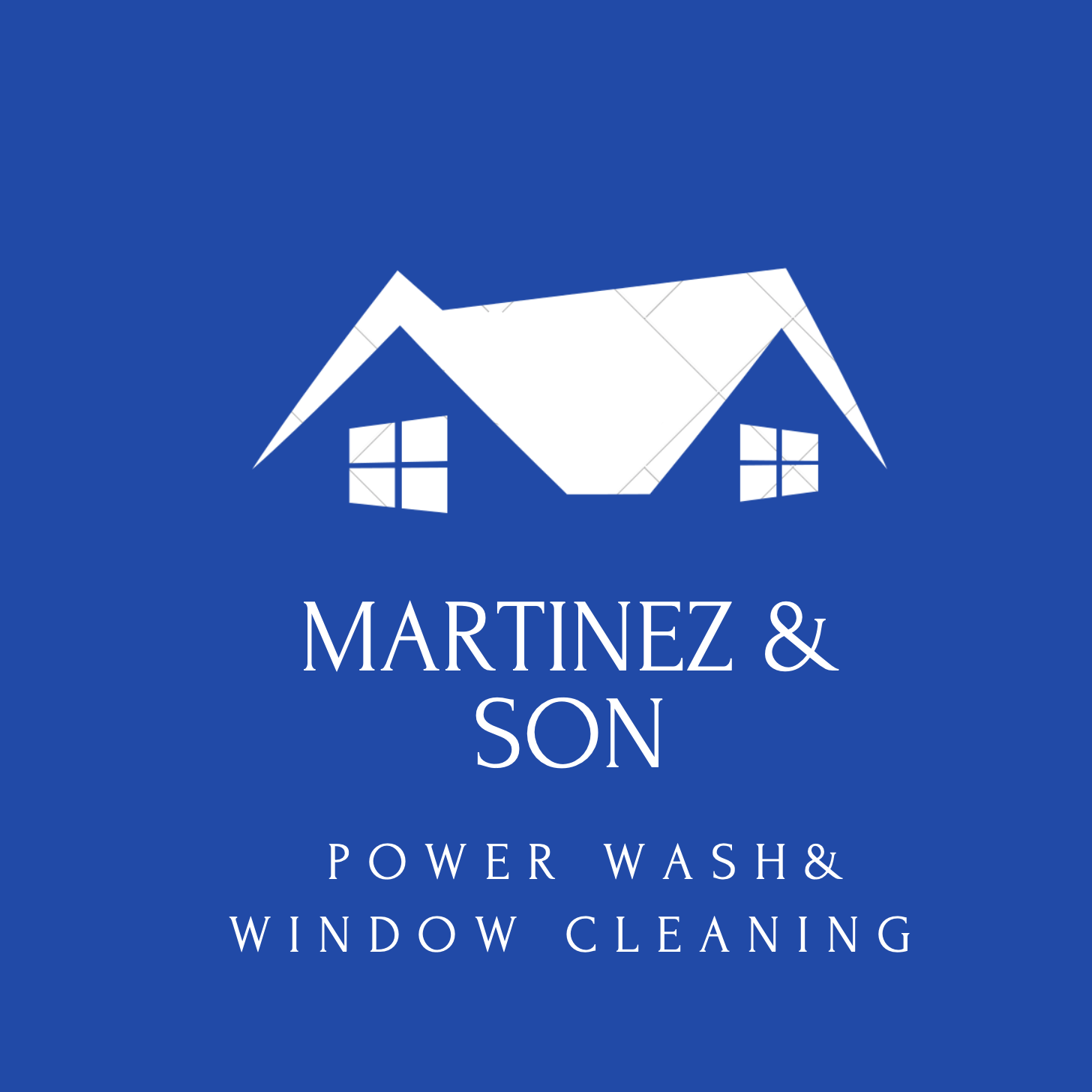 Martinez & Sons Power Washing & Window Cleaning Logo