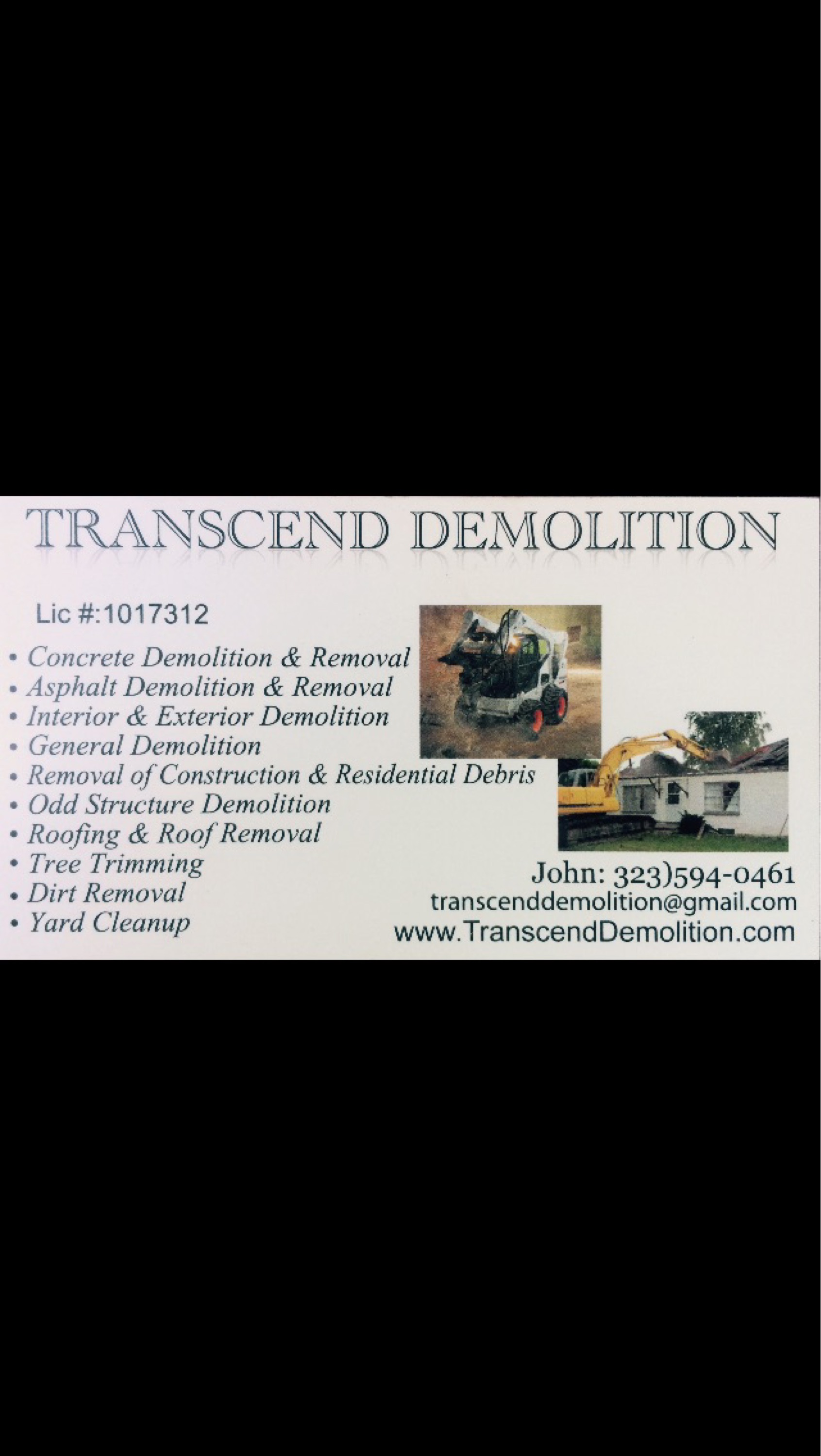 Transcend Demolition Logo
