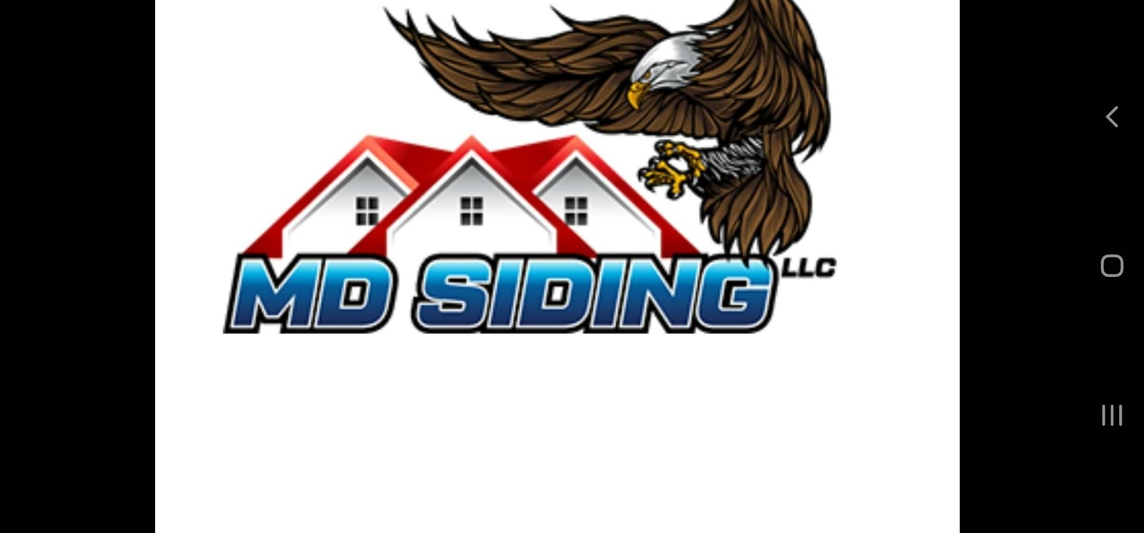 MD Siding, LLC Logo