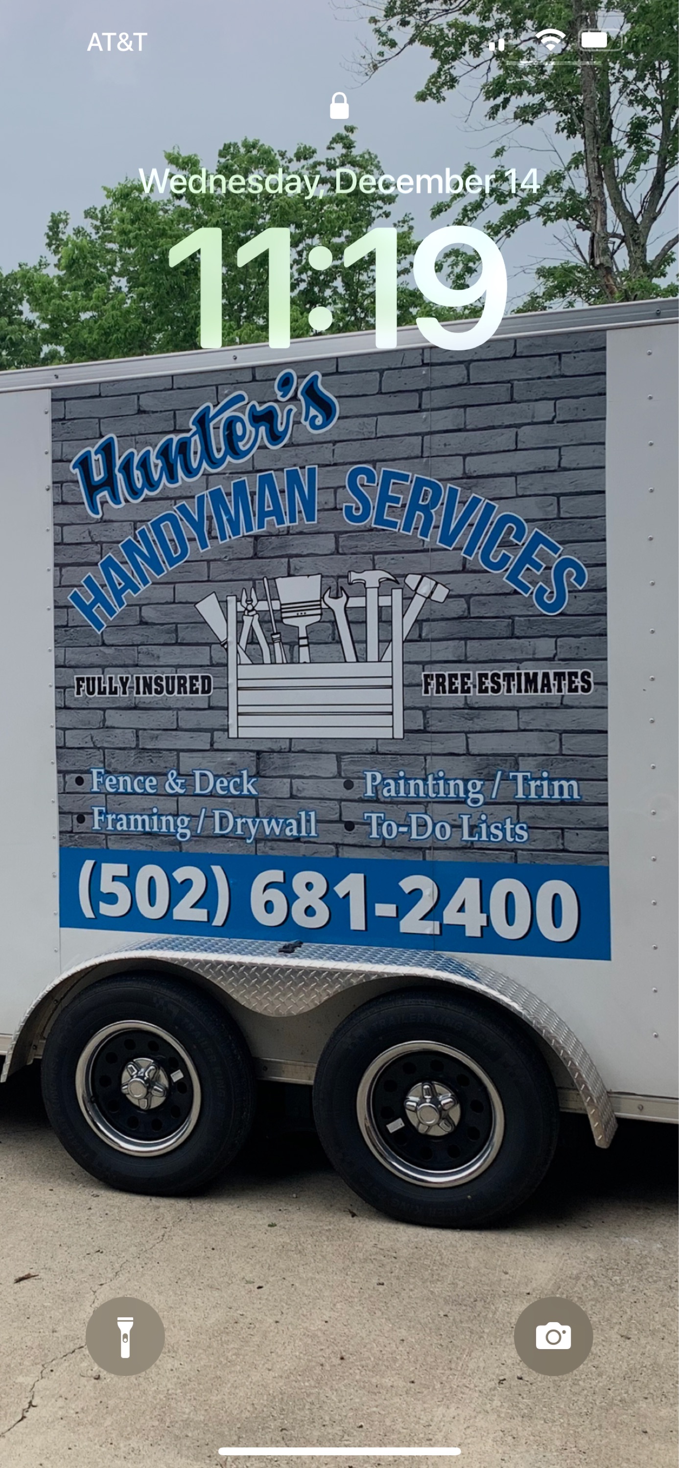 Hunters Handyman Services Logo