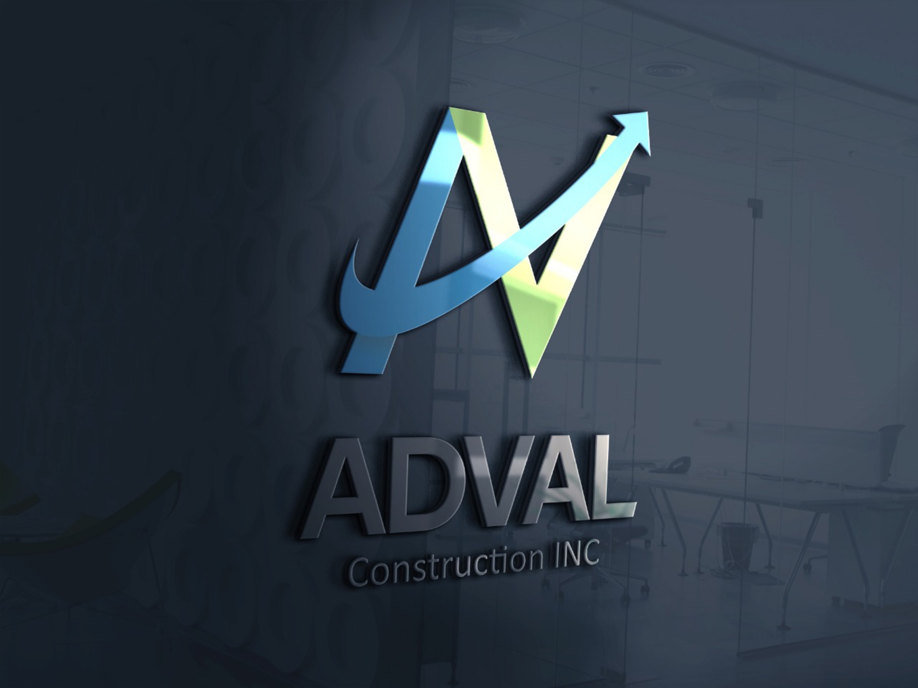 Adval Construction, Inc. Logo