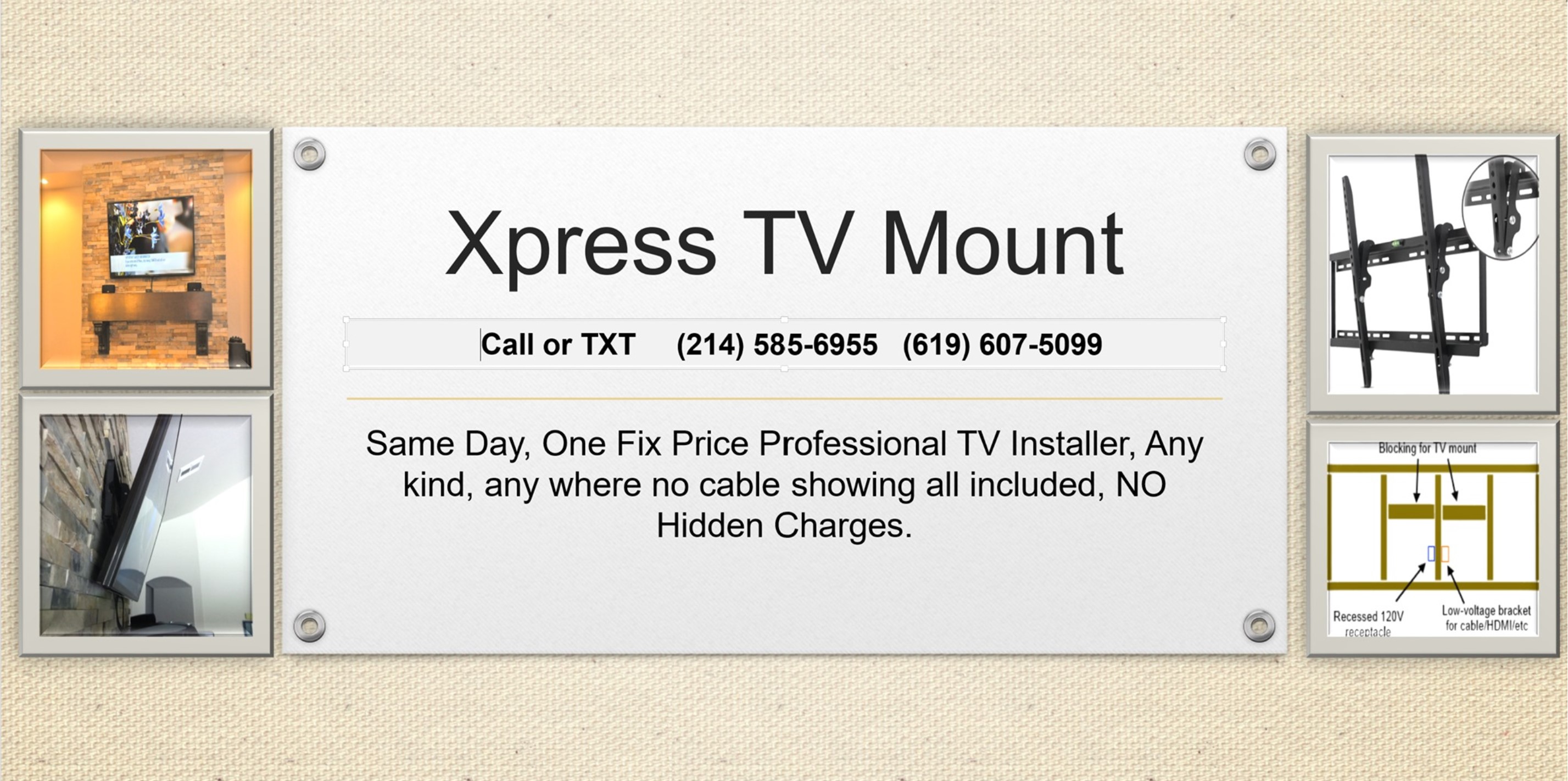 Xpress TV Mount Logo