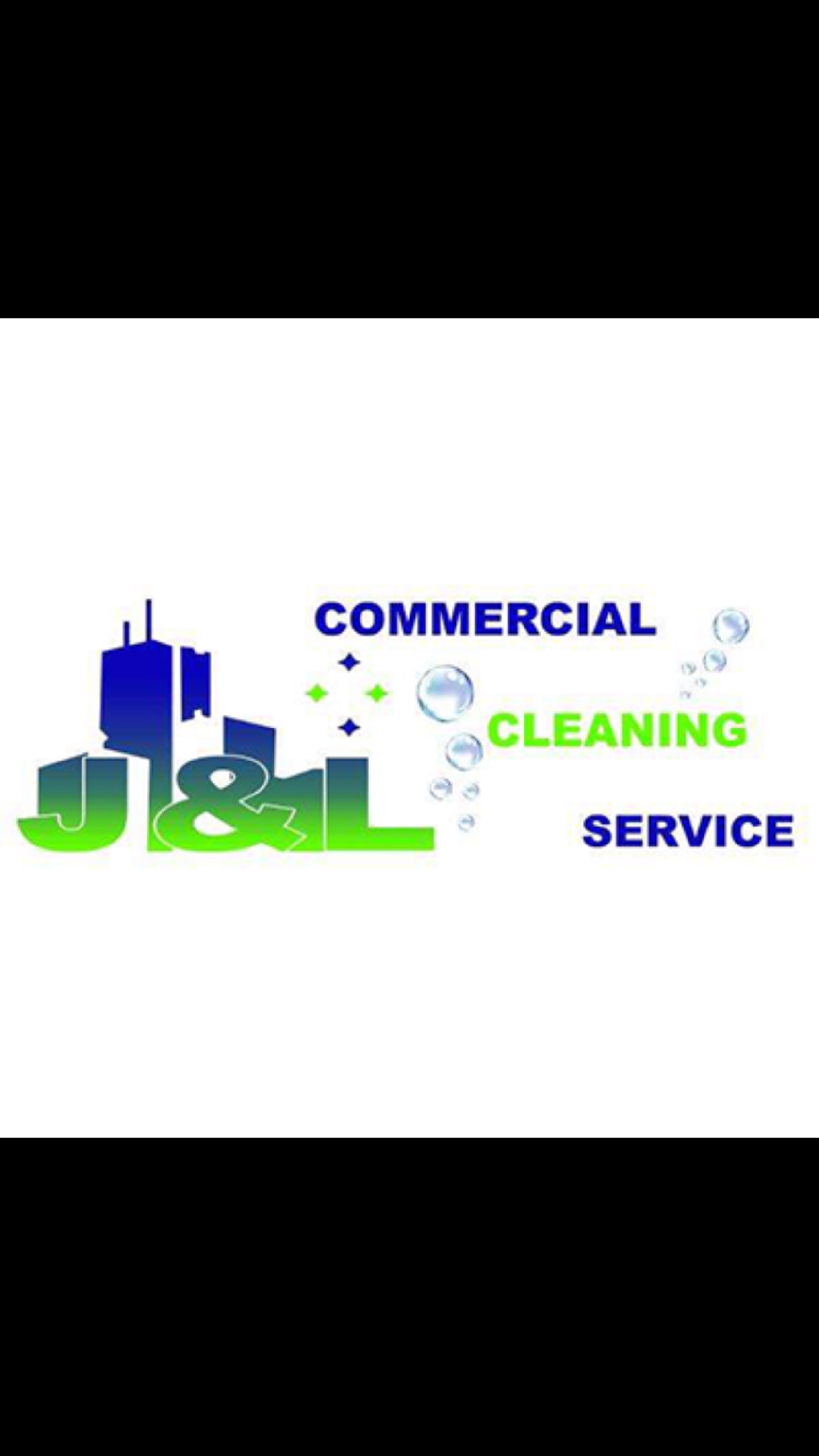 J&L Commercial Janitorial Service Logo