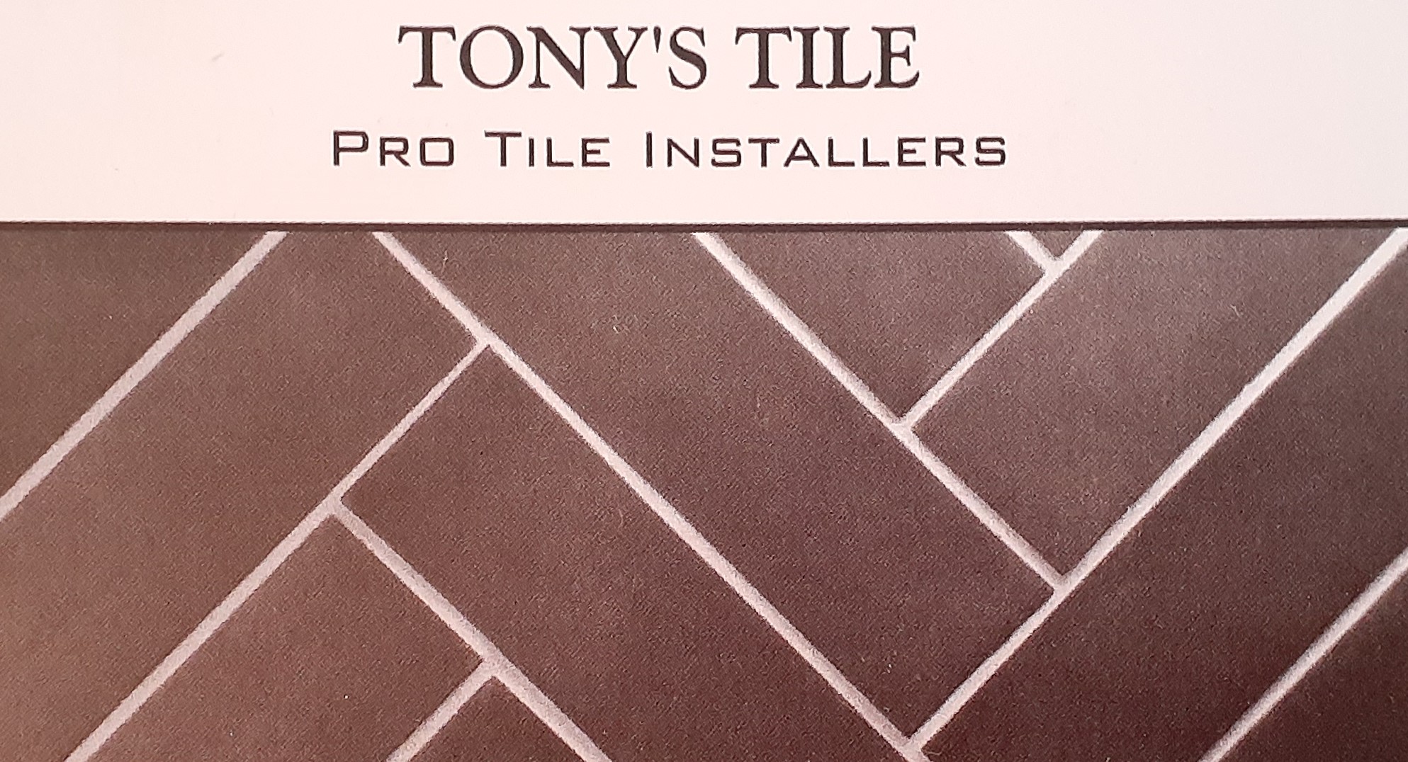 Tony's Tile Logo