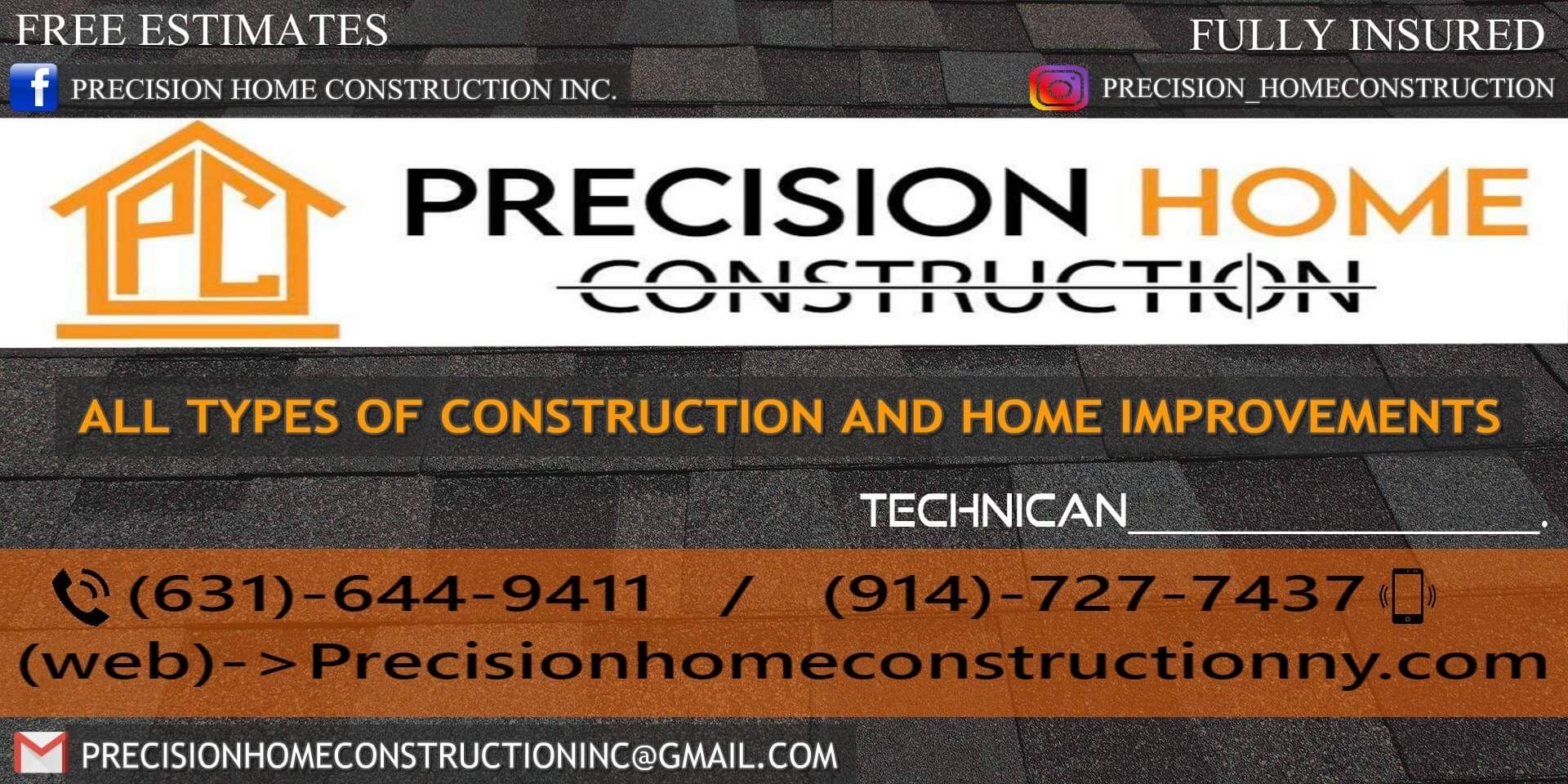Precision Home Construction Logo