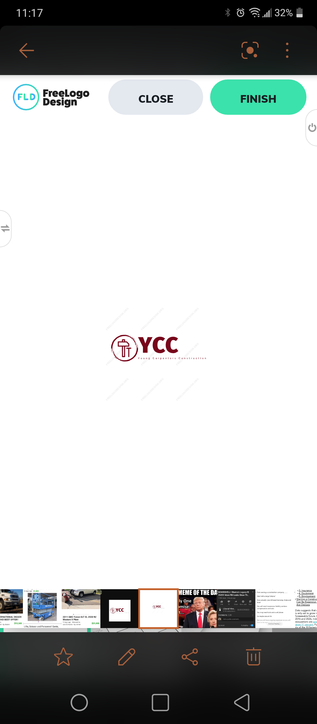 Young Carpenters Construction Logo