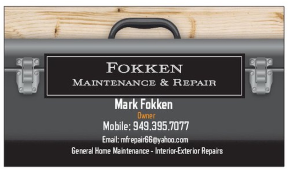 Fokken Maintenance & Repair-Unlicensed Contractor Logo