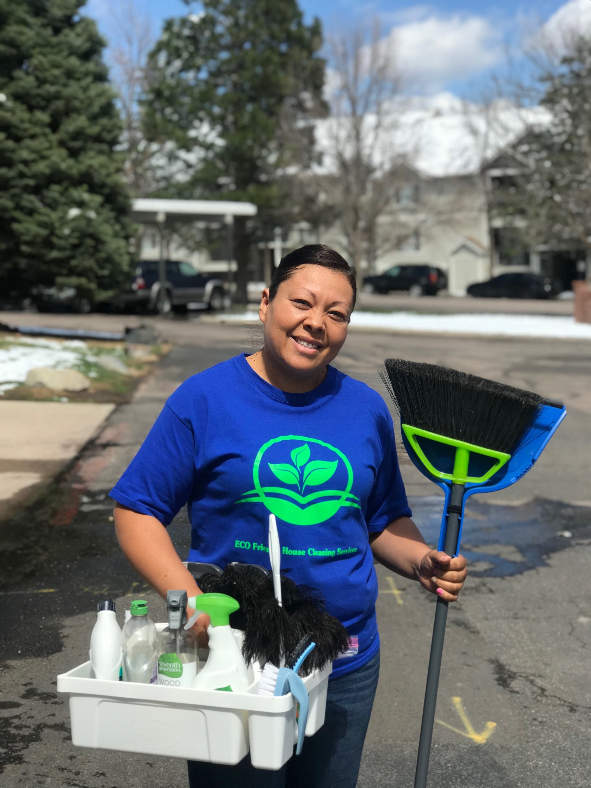 Eco Friendly House Cleaning Services Logo