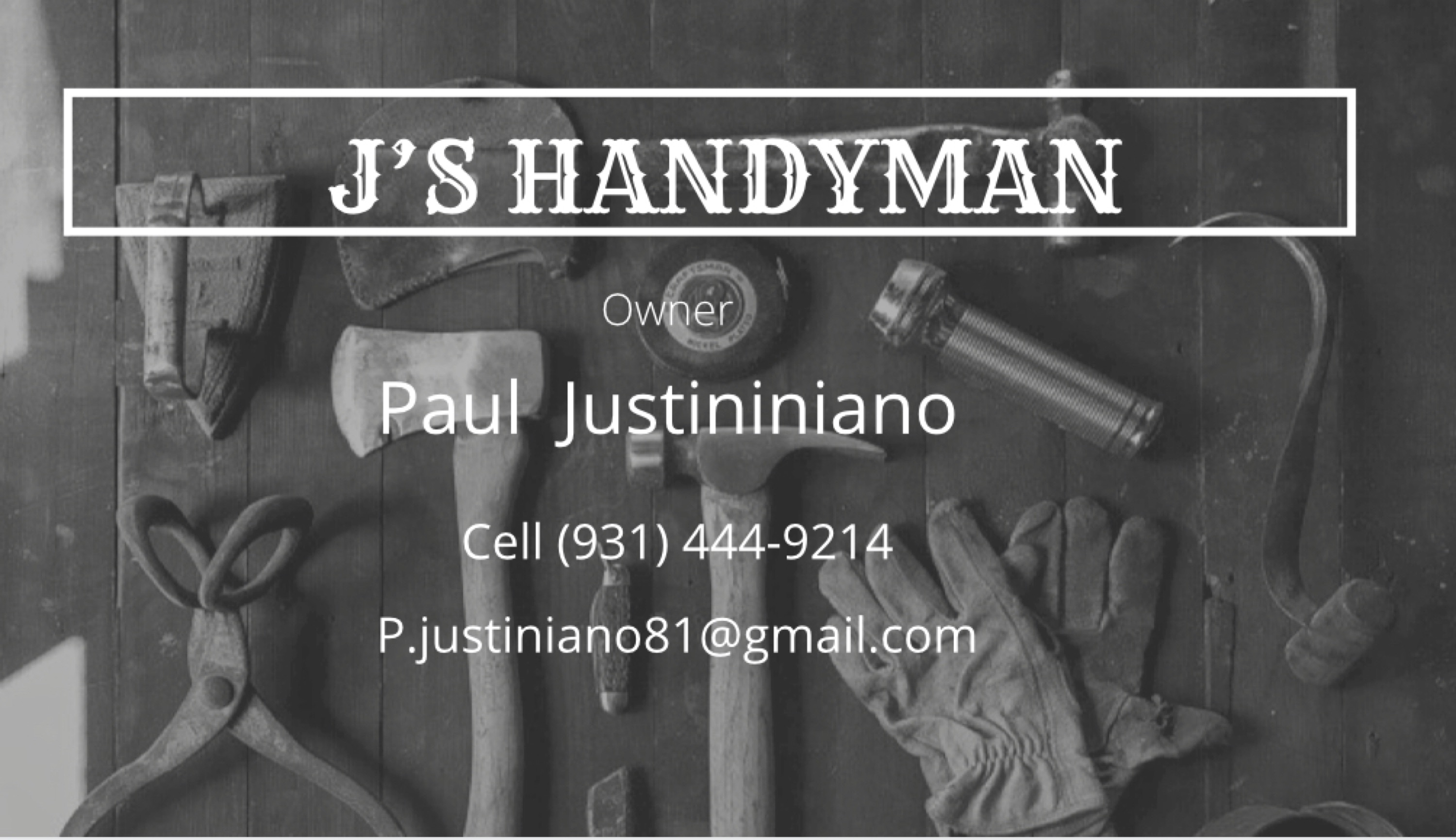 J's Handyman Logo