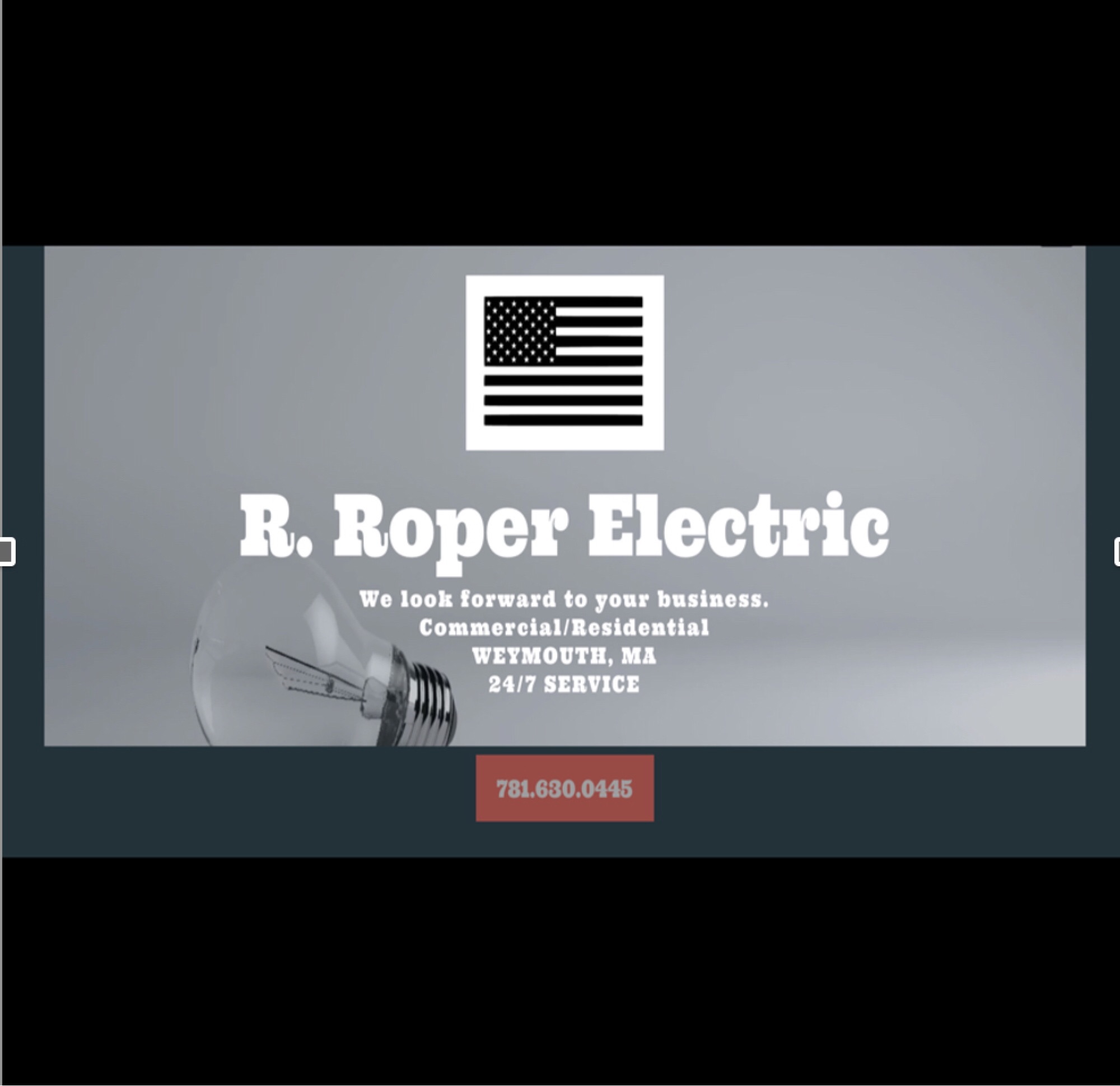R. Roper Electric Logo