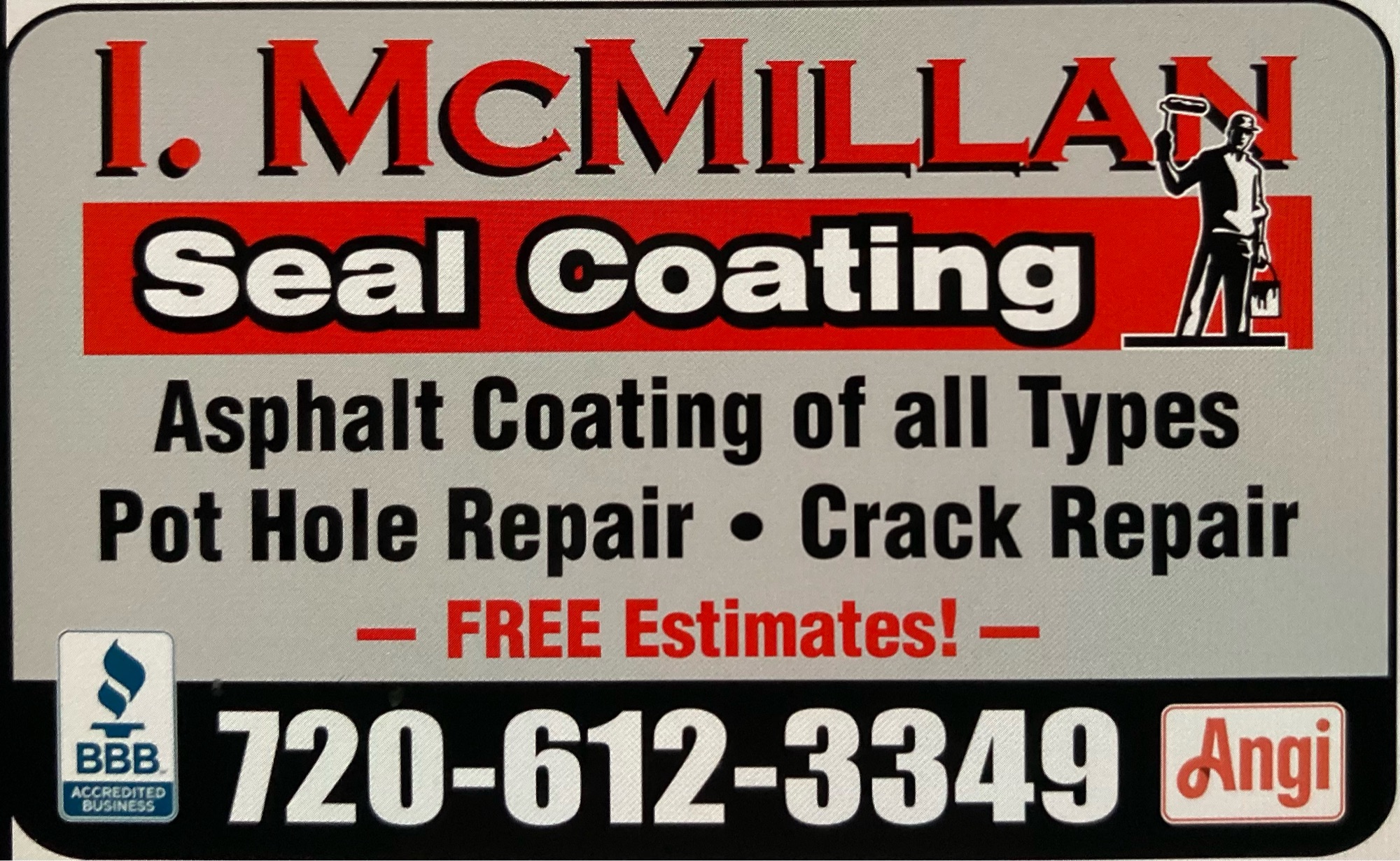 I. Mcmillan Seal Coating Logo