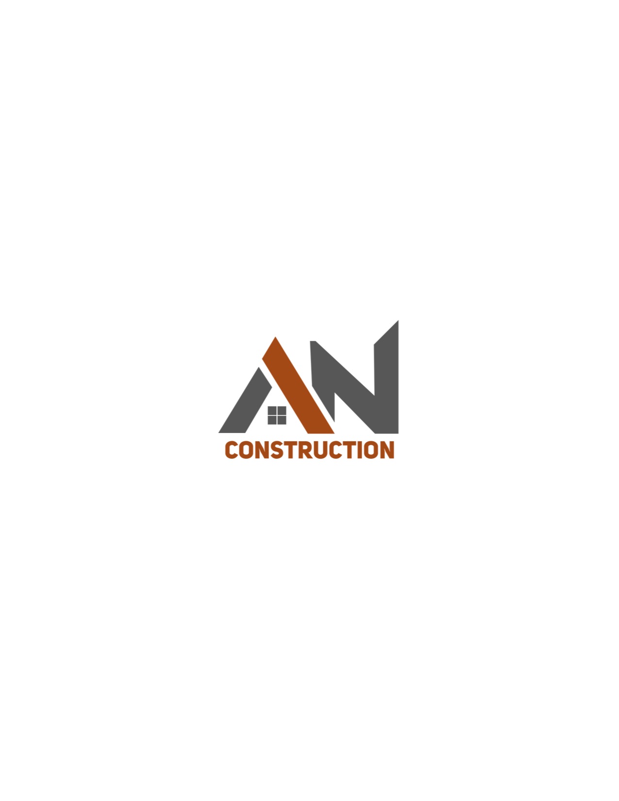 AN Construction Logo