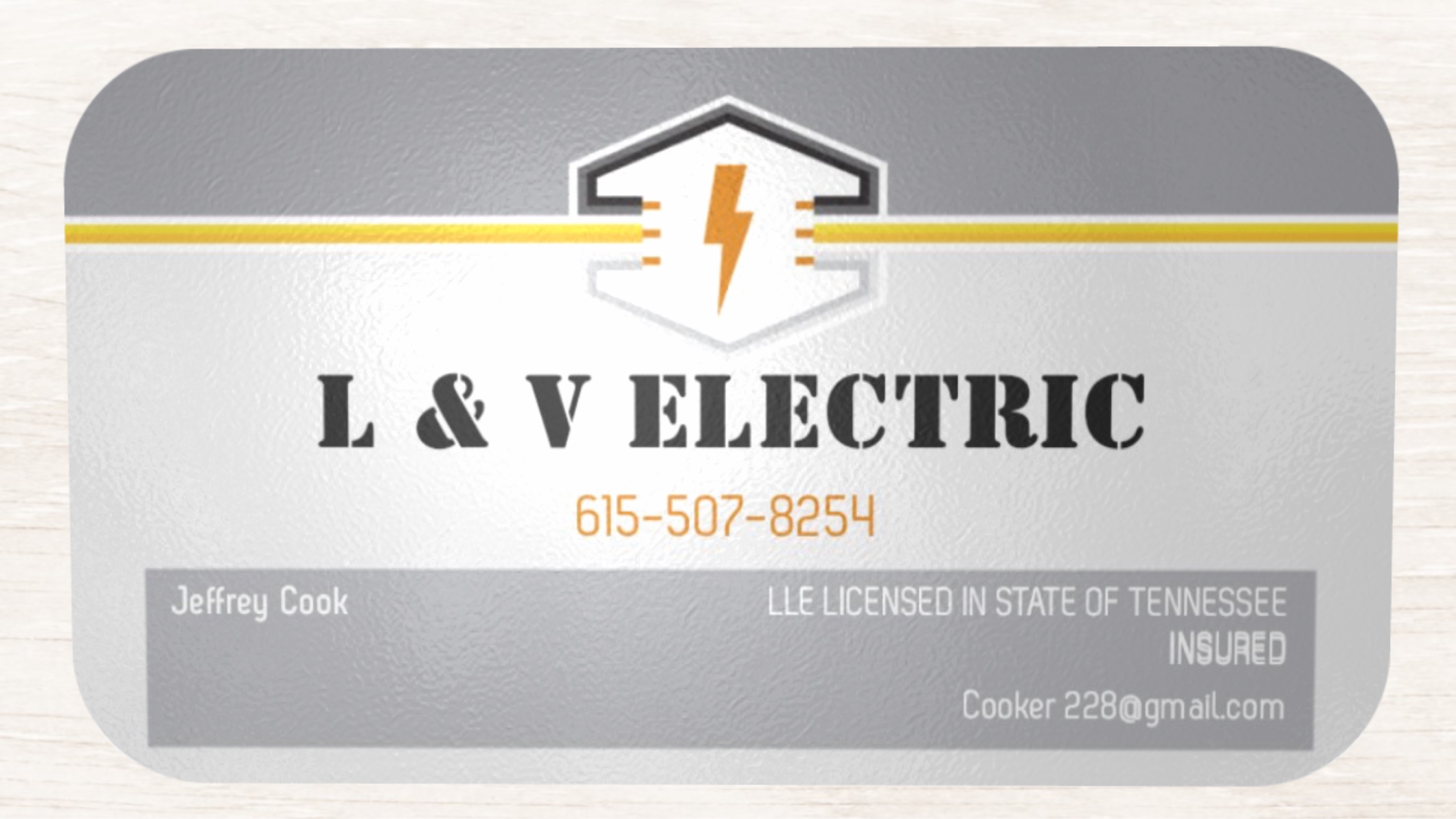 L&V Electric Logo