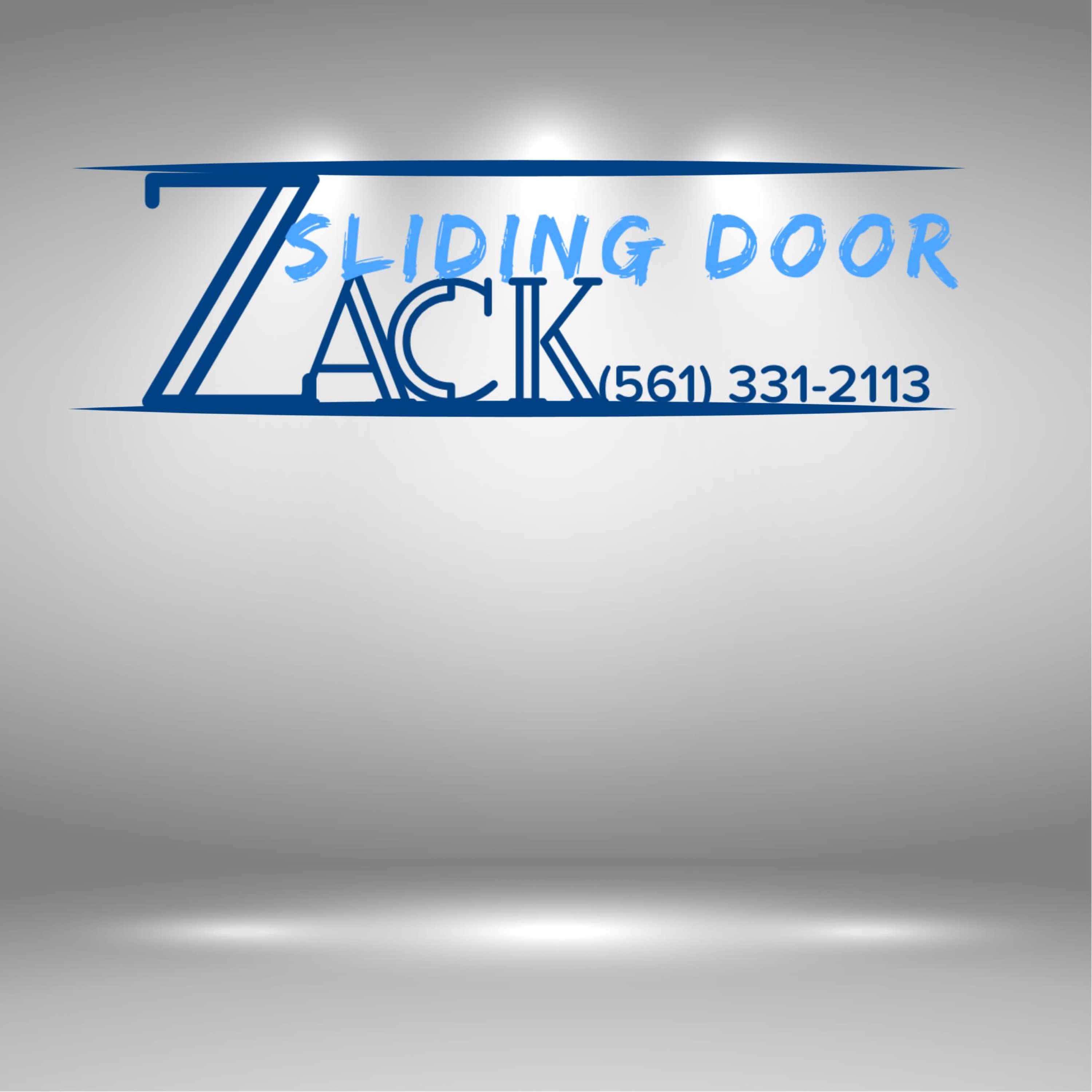 Zack's Sliding Door Service Logo