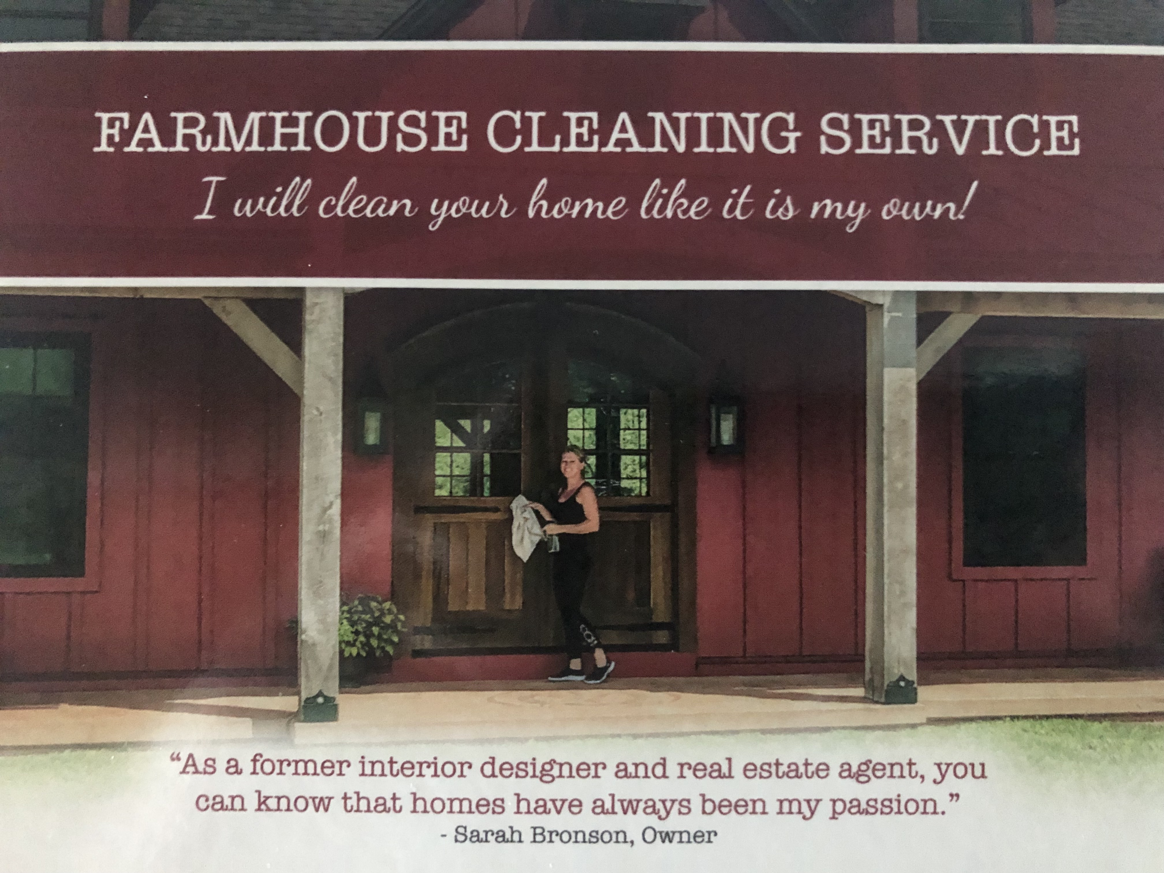 Farmhouse Cleaning Services Logo