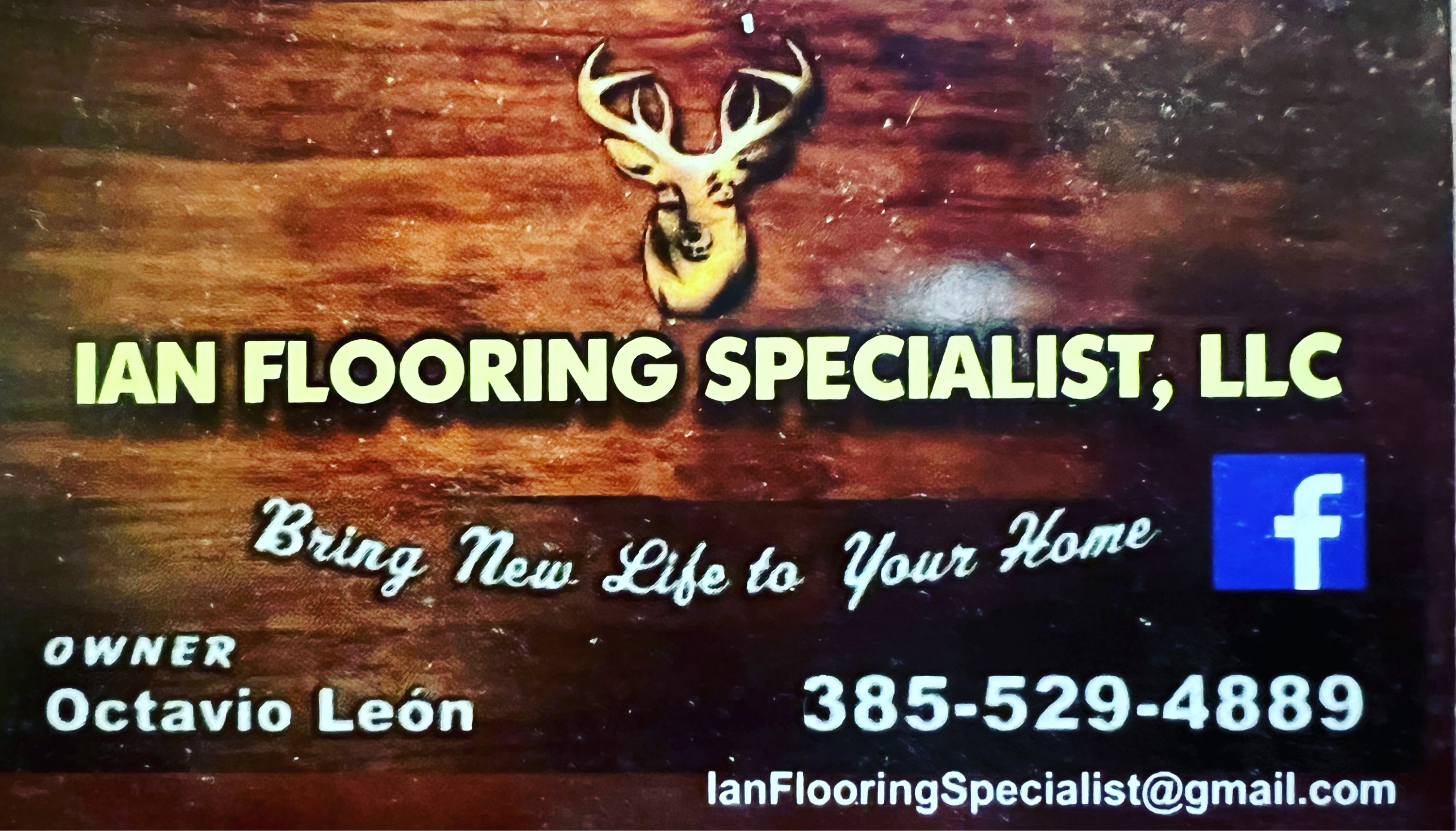 Ian Flooring Specialist Logo