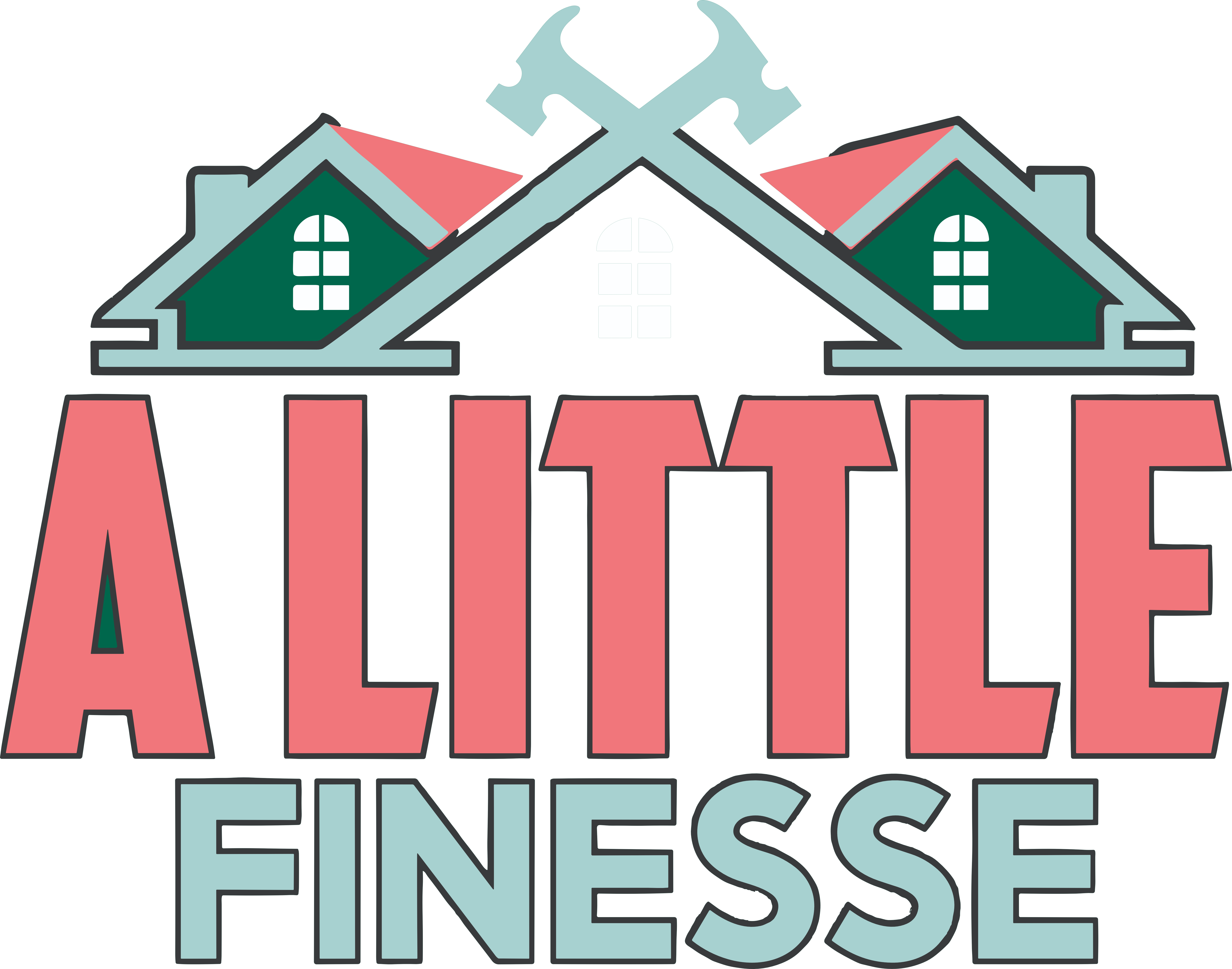 A Little Finesse Logo