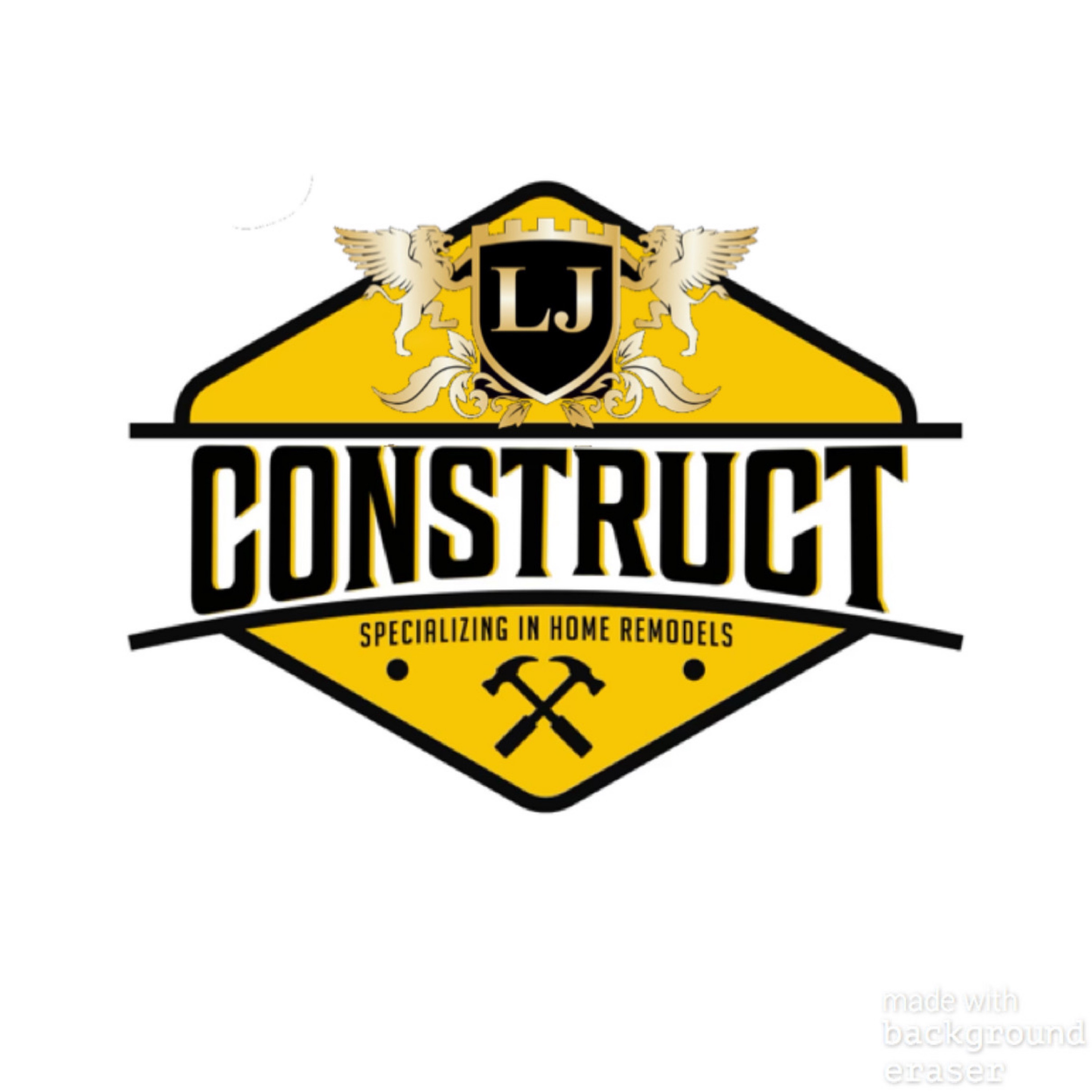 LJ Construct  - Unlicensed Contractor Logo