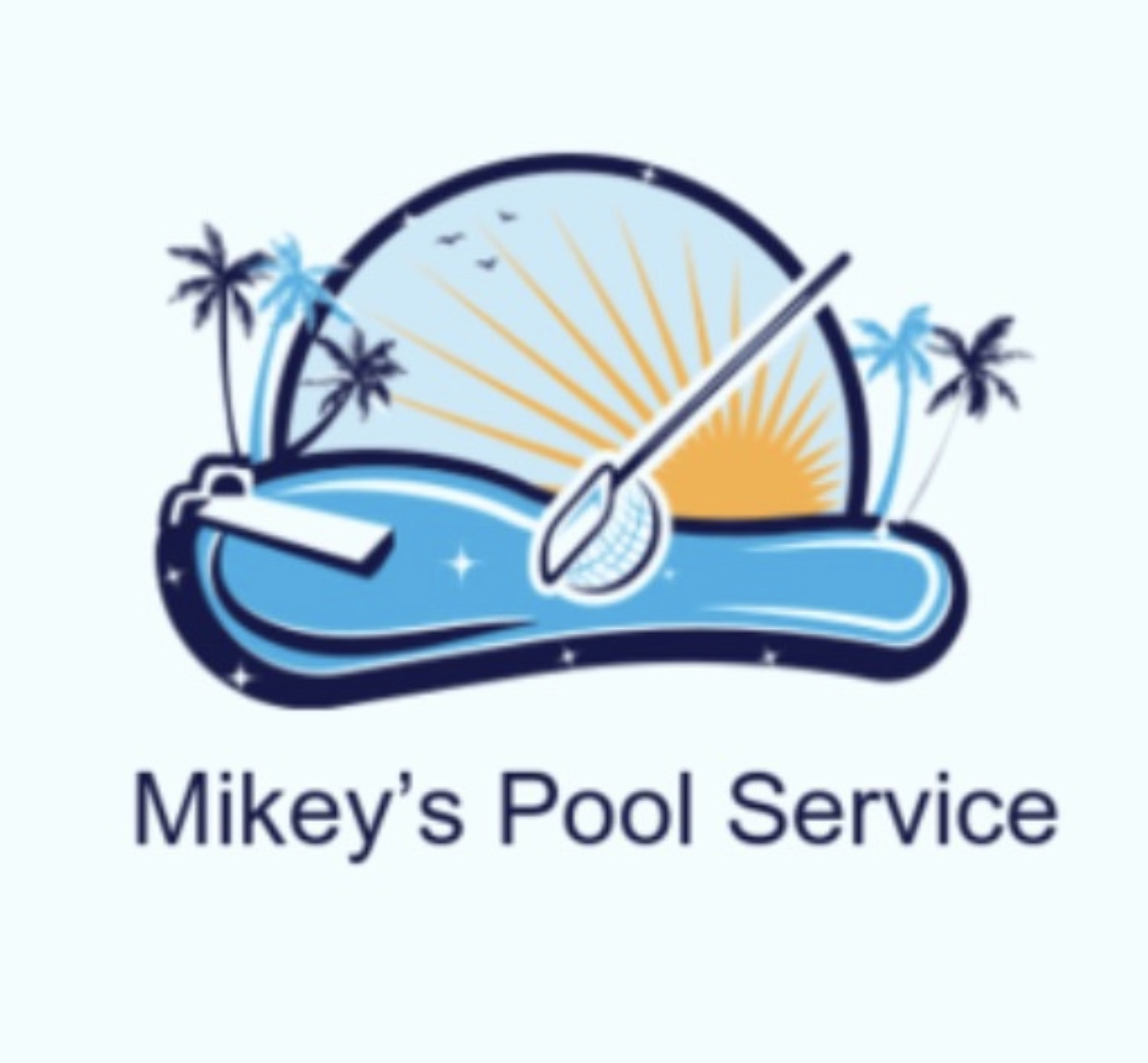 Mikey's Pool Service Logo