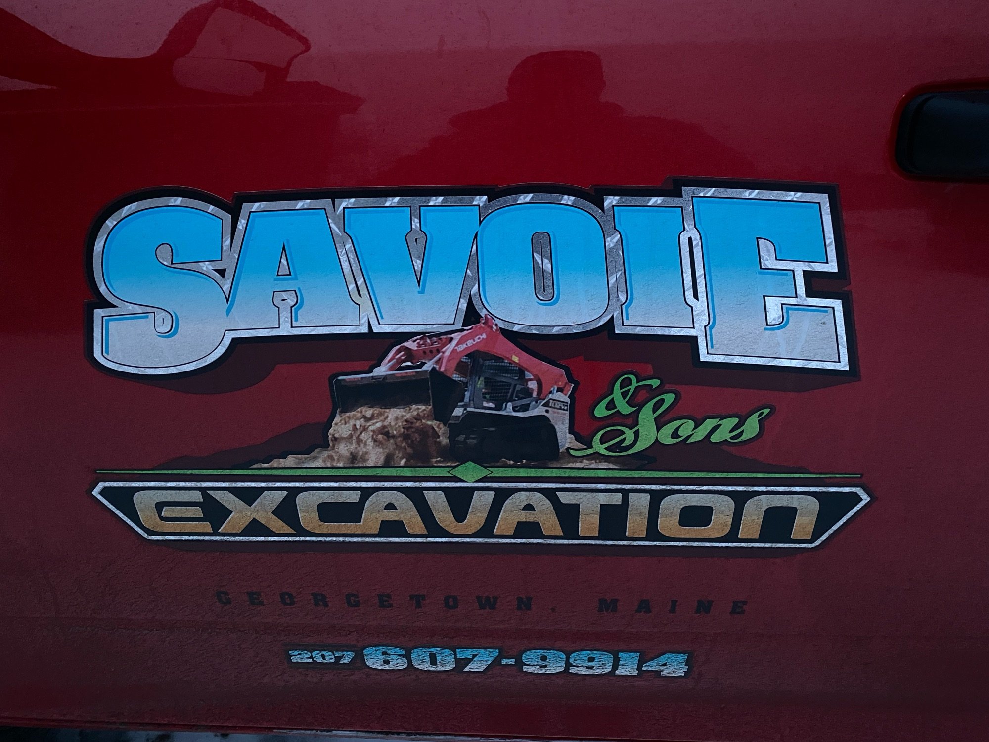 Savoie and Son Excavation Logo