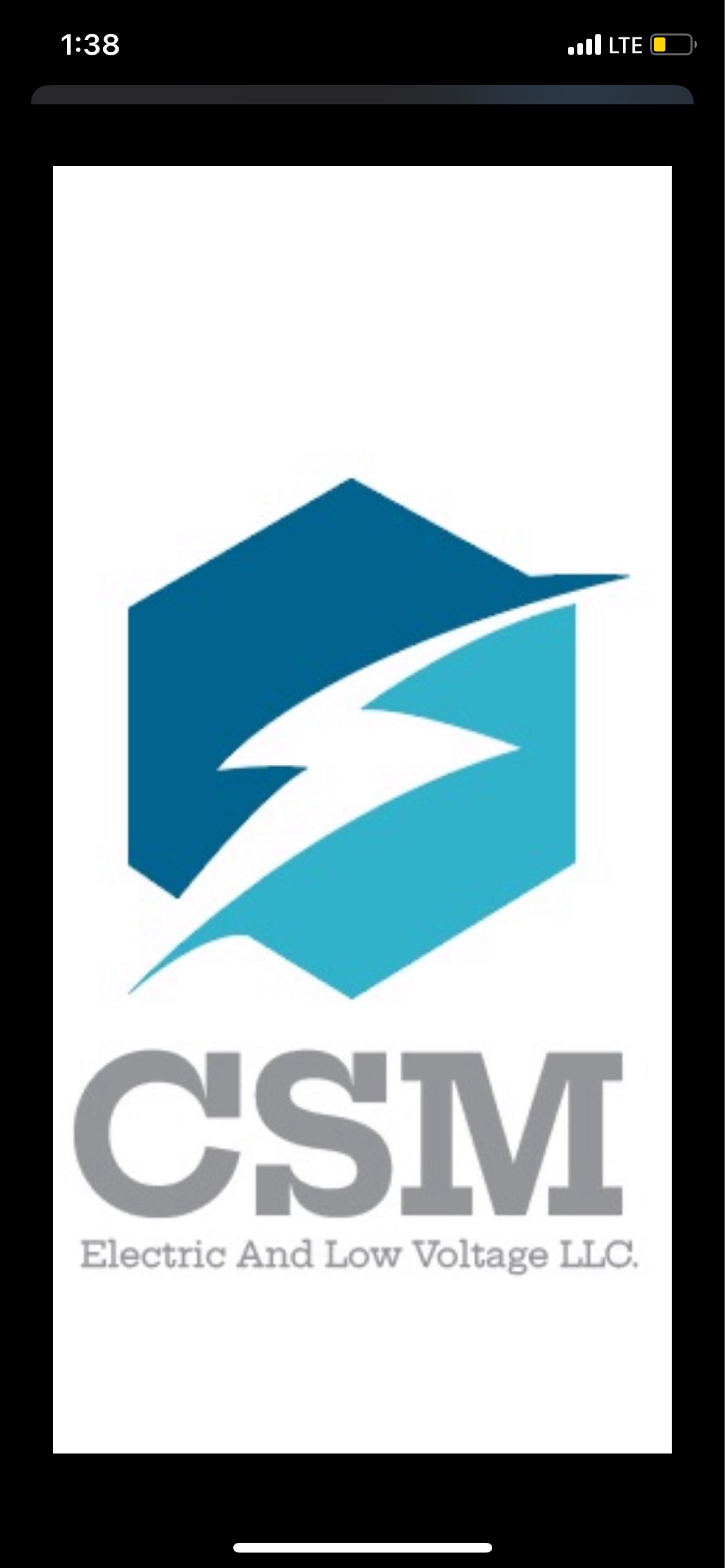 CSM Electric and Low Voltage Logo