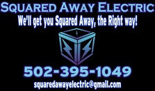 Squared Away Electric Logo