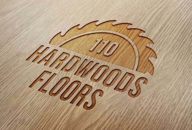 110 Hardwood Floors Logo