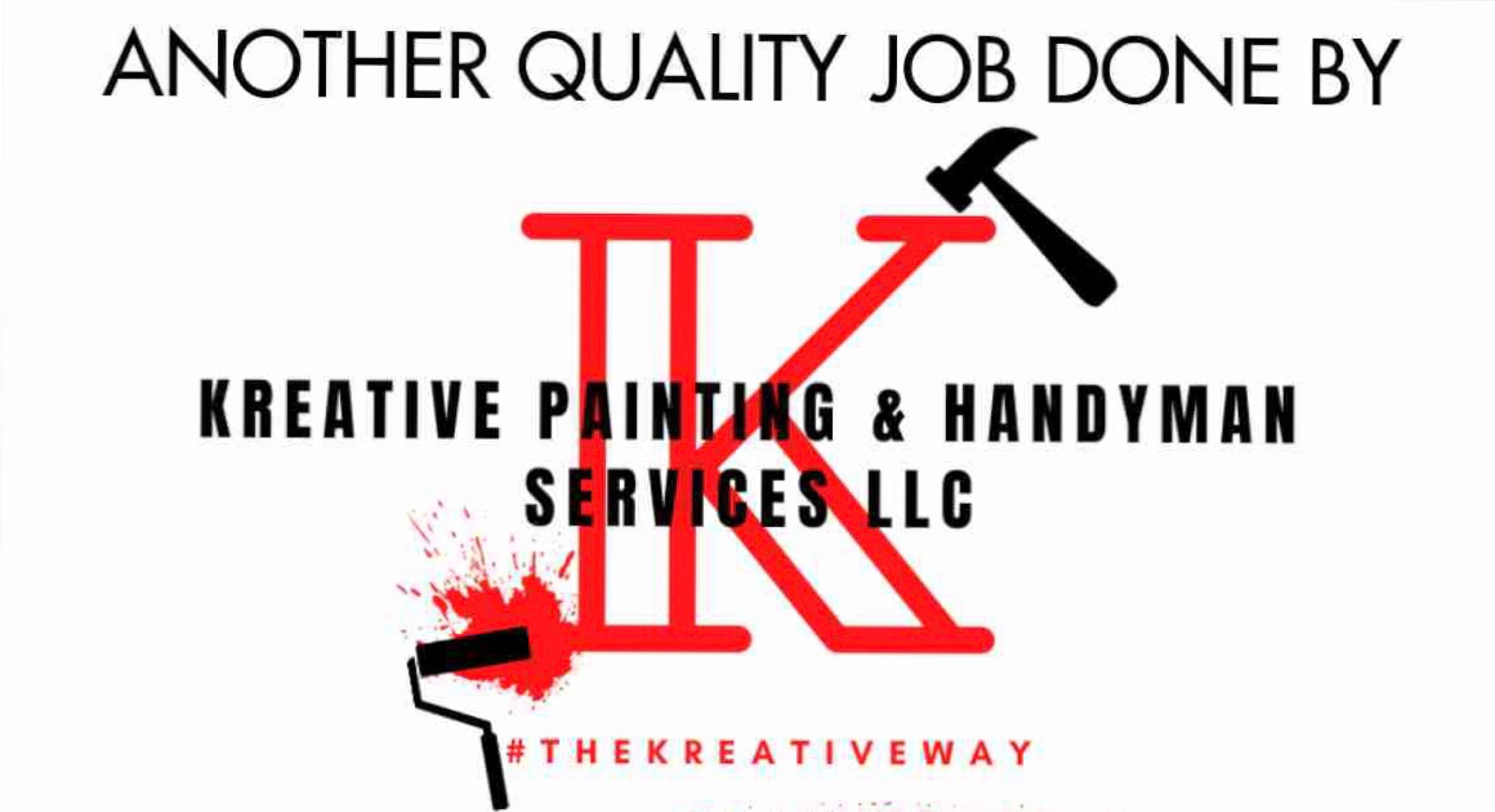 Kreative Painting and Handyman Services  LLC Logo