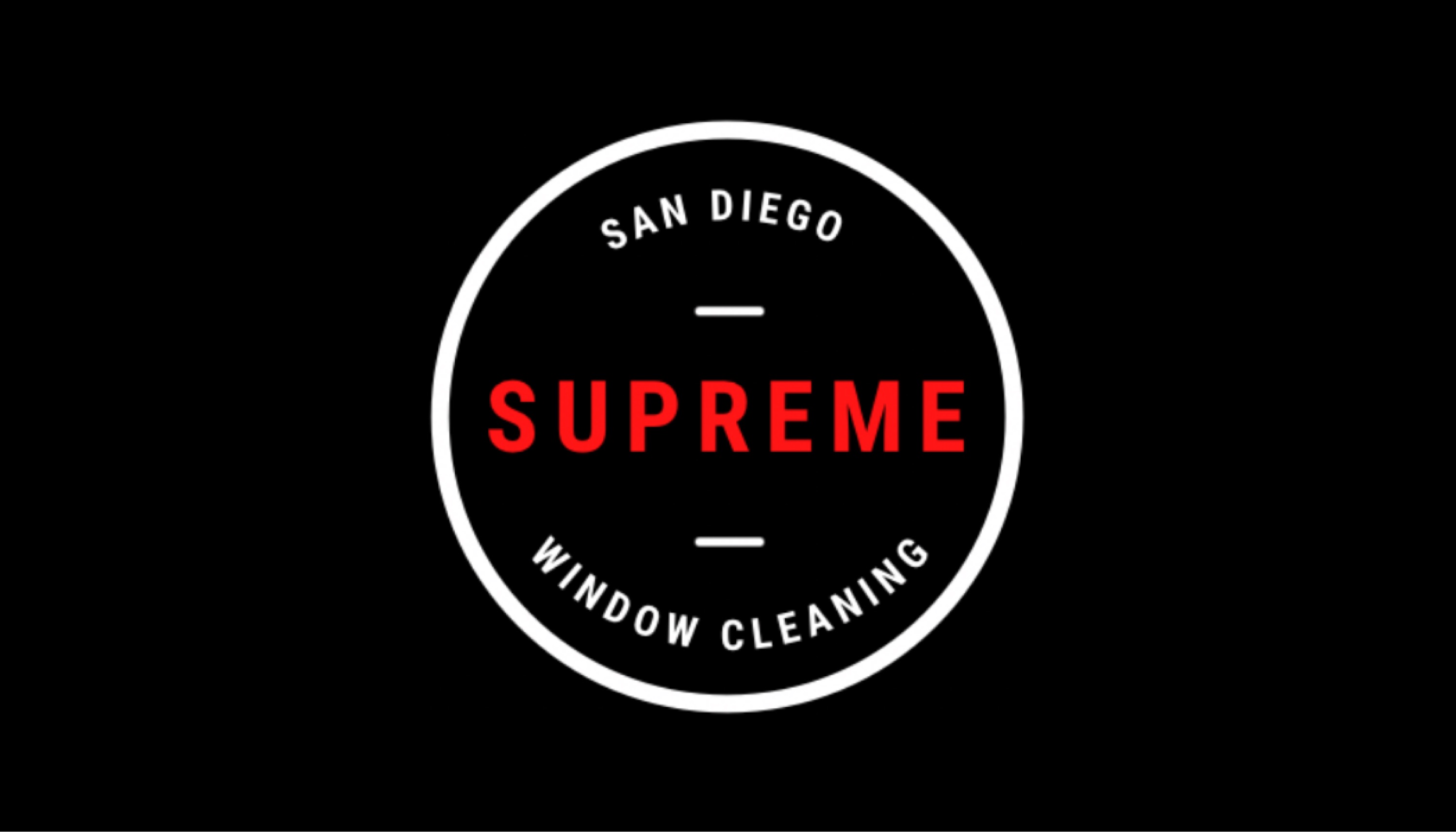 Supreme Window Cleaning Logo