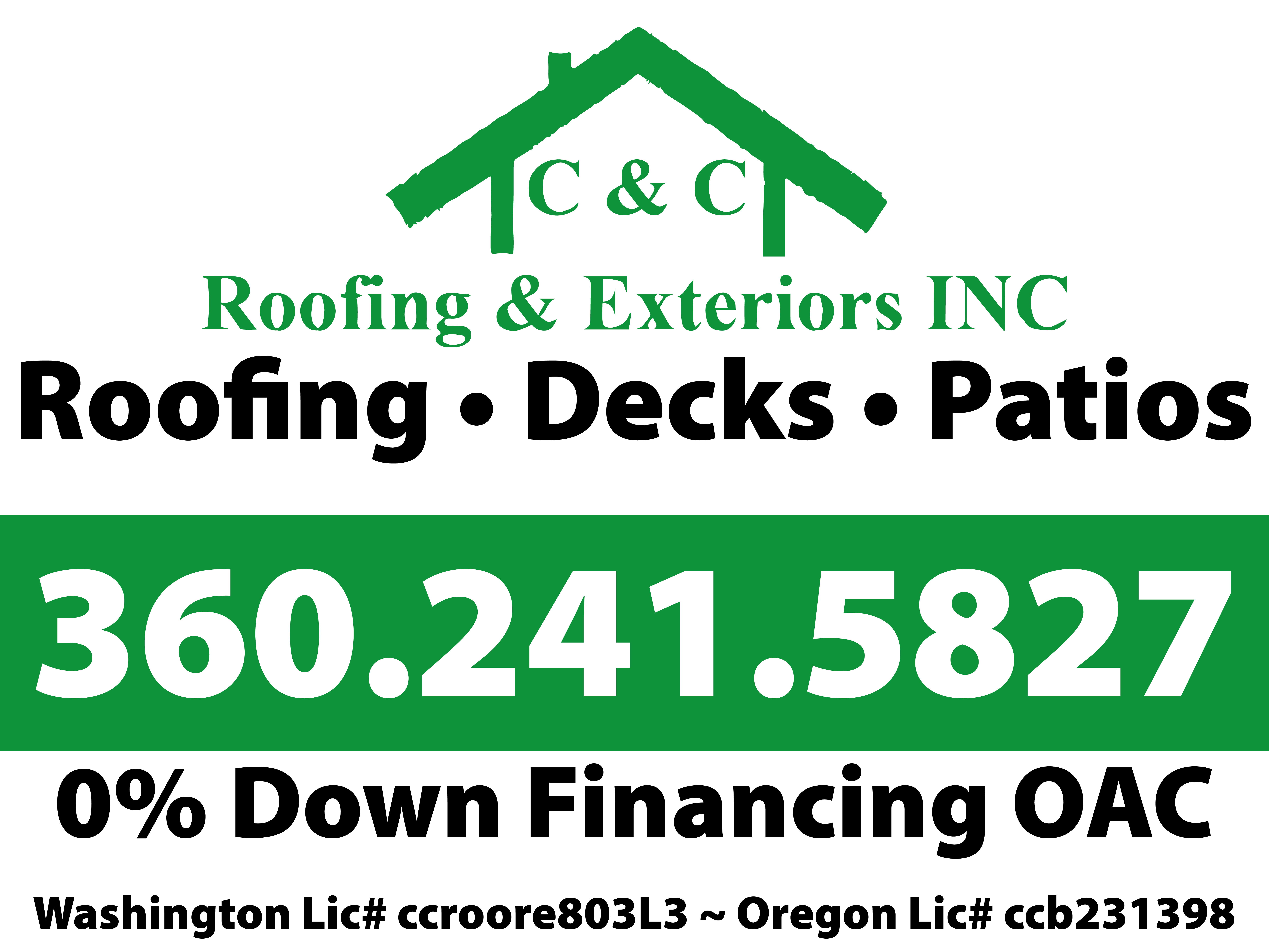 C&C Roofing Exteriors Inc. Logo