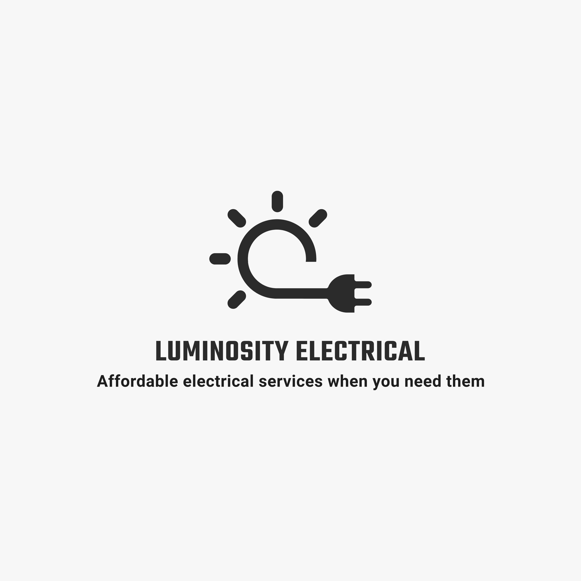 Luminosity Electric, LLC Logo