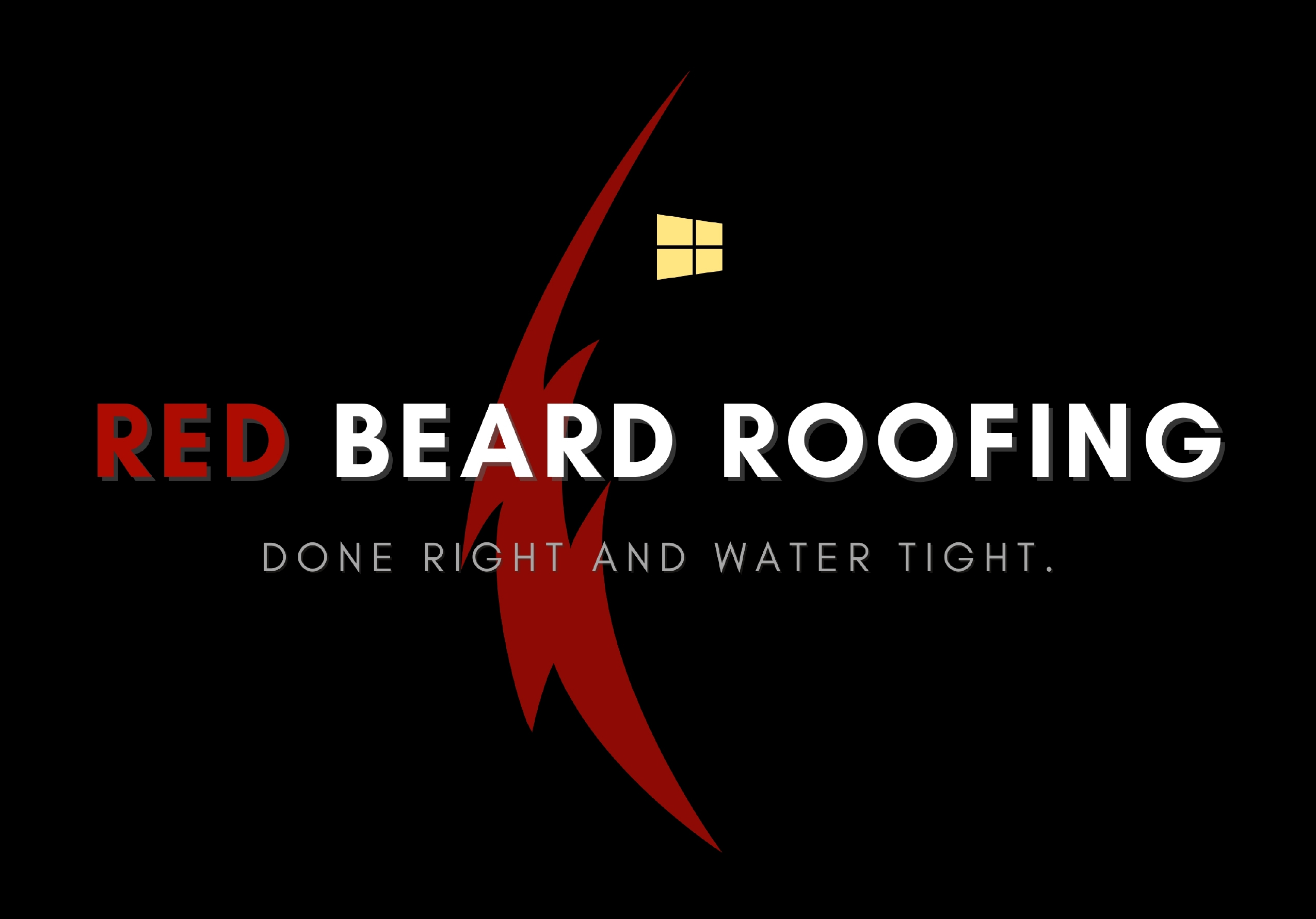 Red Beard Roofing Logo