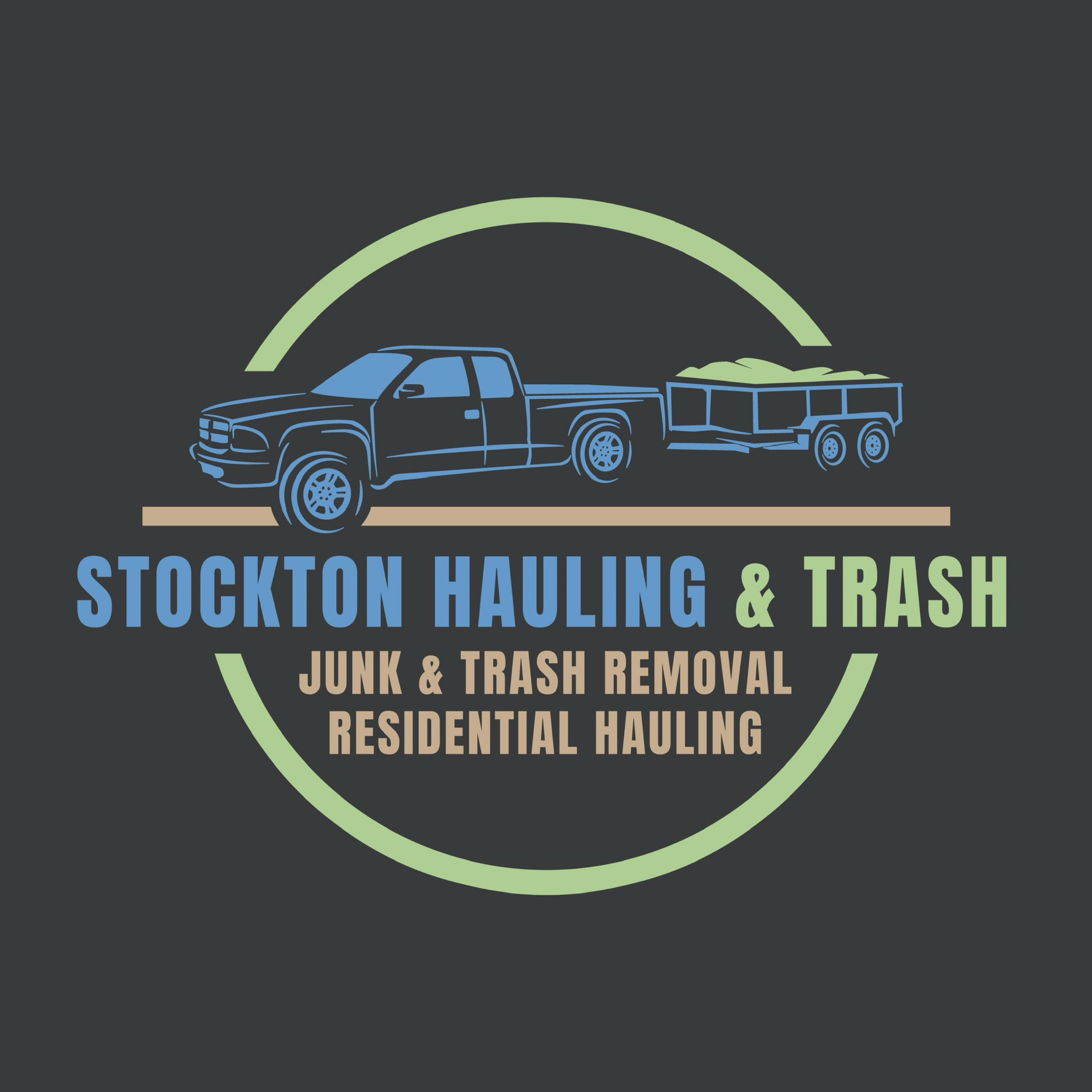 Stockton Hauling & Trash Logo