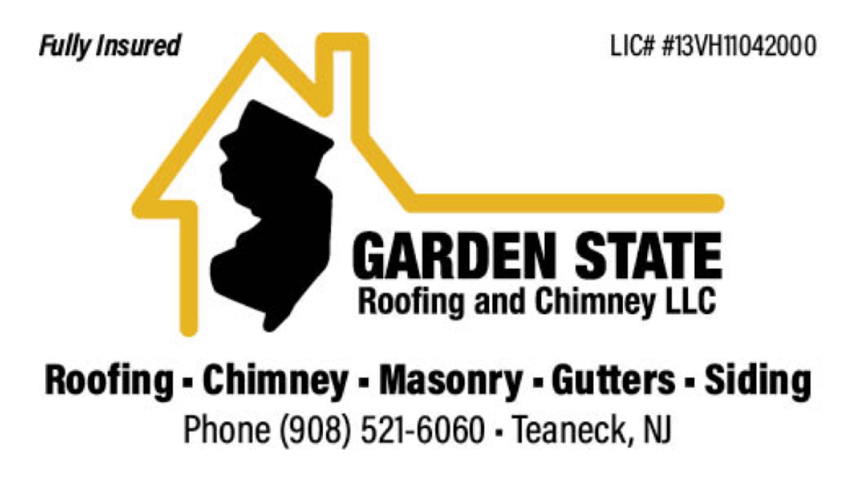 Garden State Roofing & Chimney, LLC Logo