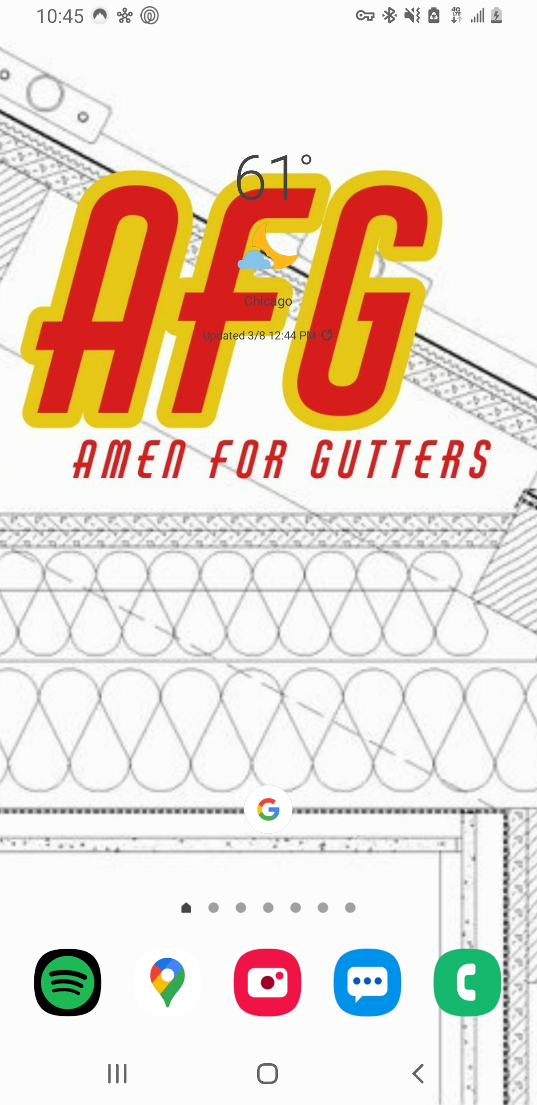 Amen for Gutters, LLC Logo