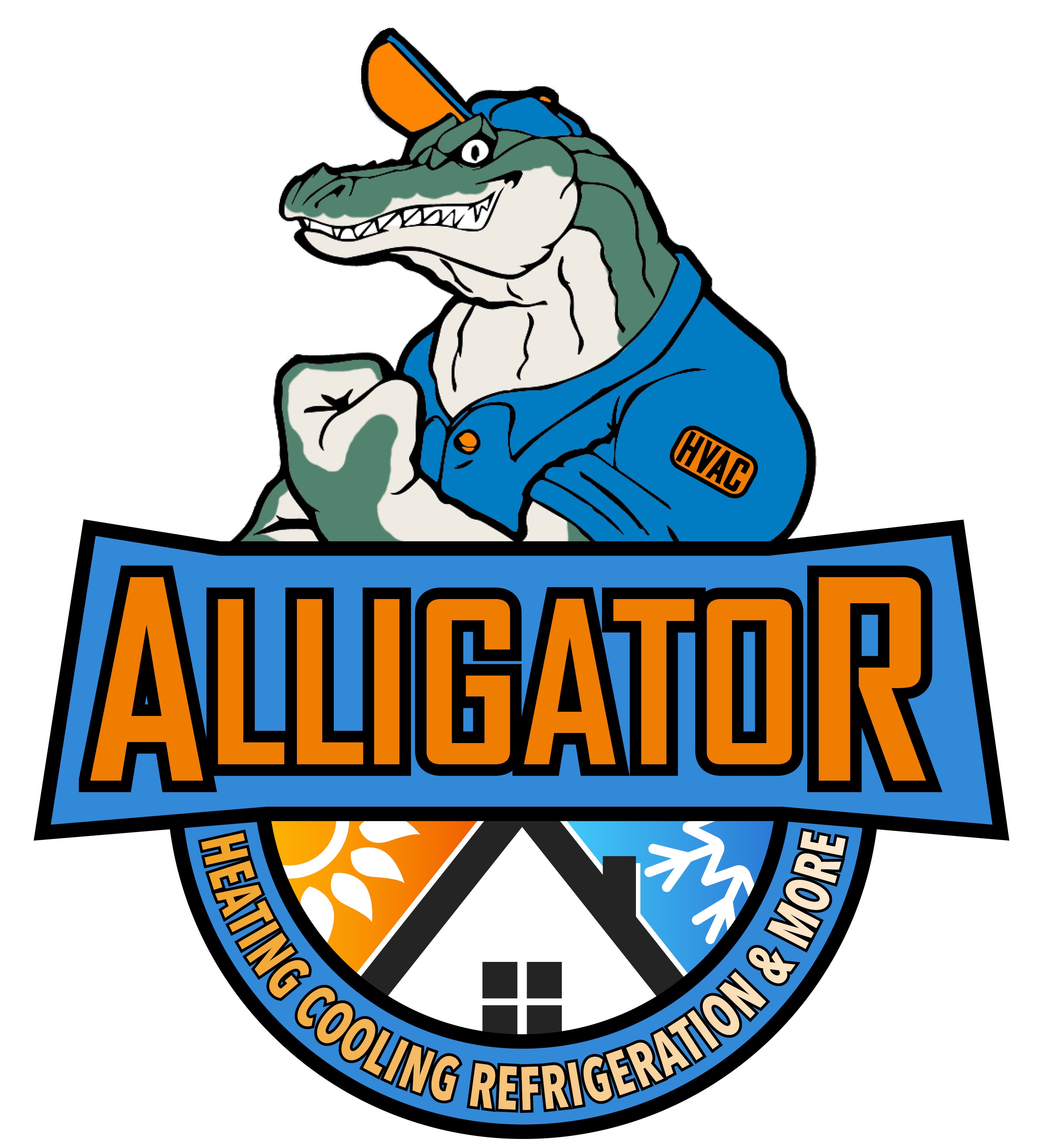 Alligator HVAC & Home Improvement Logo