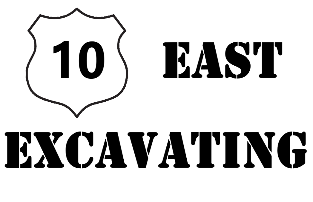 10 East Excavating Logo