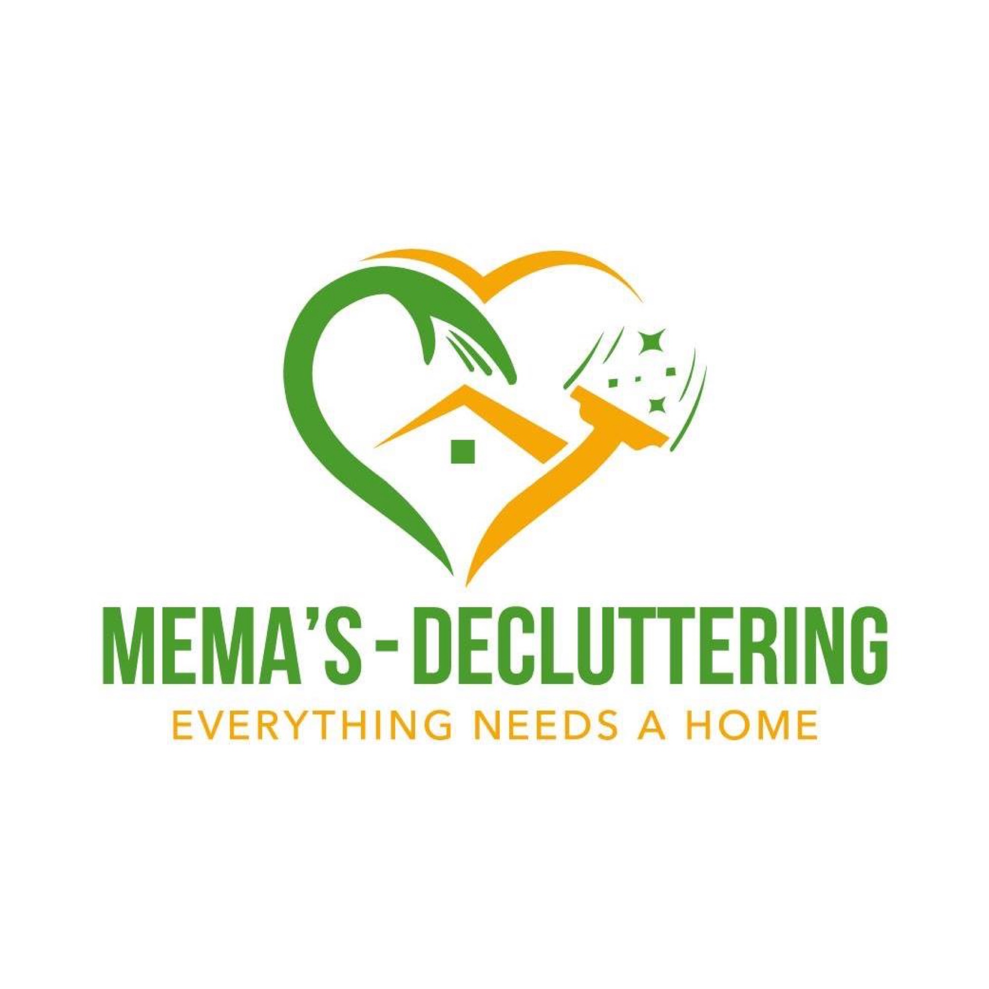 Mema's-Decluttering Logo