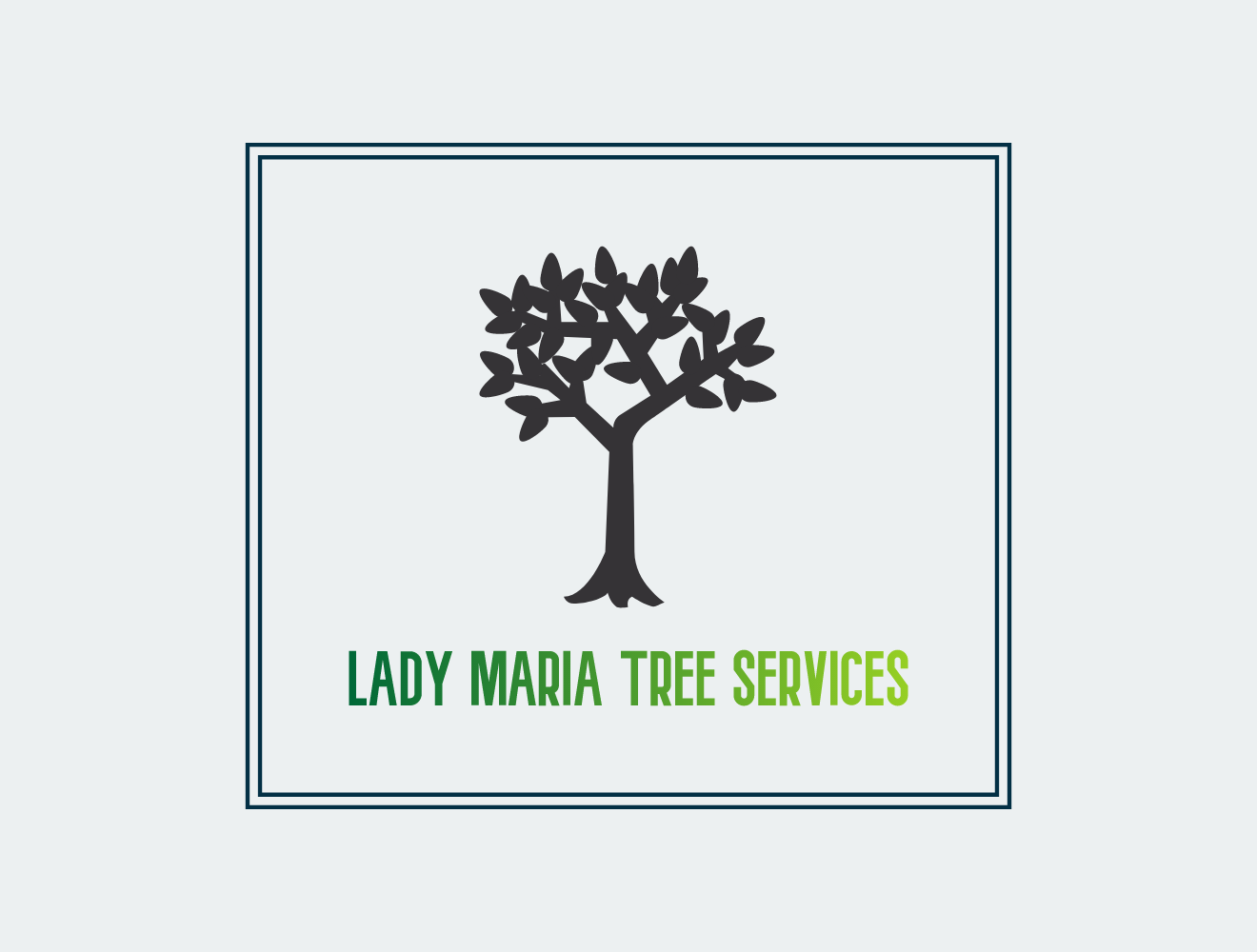 Lady Maria Tree Service Logo