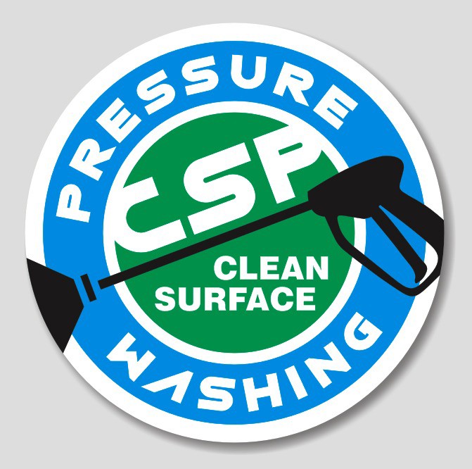 Clean Surface Pressure Washing Logo