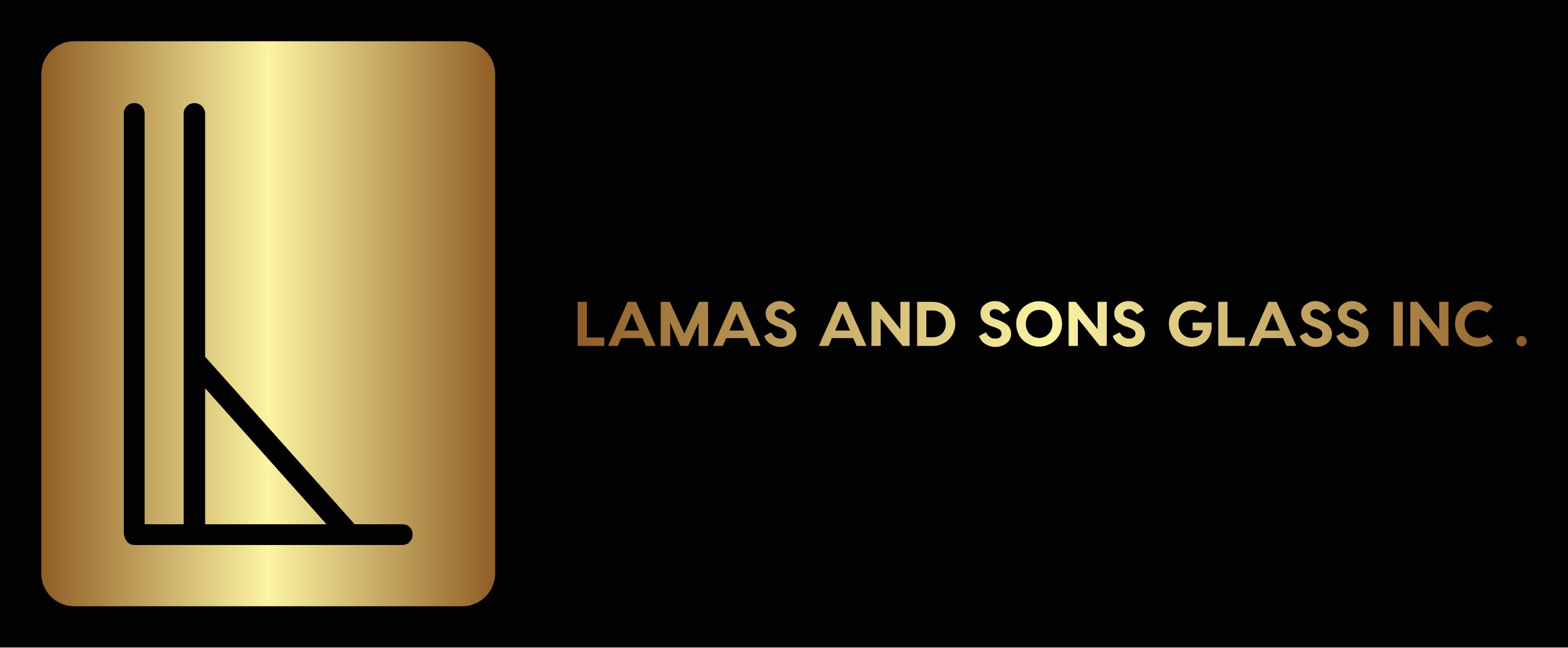 Lamas & Sons Glass, Inc. Logo