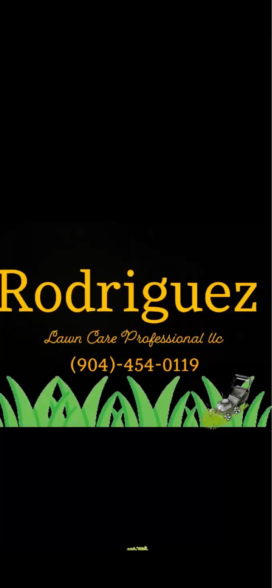 Rodriguez Lawn Care Professional Logo