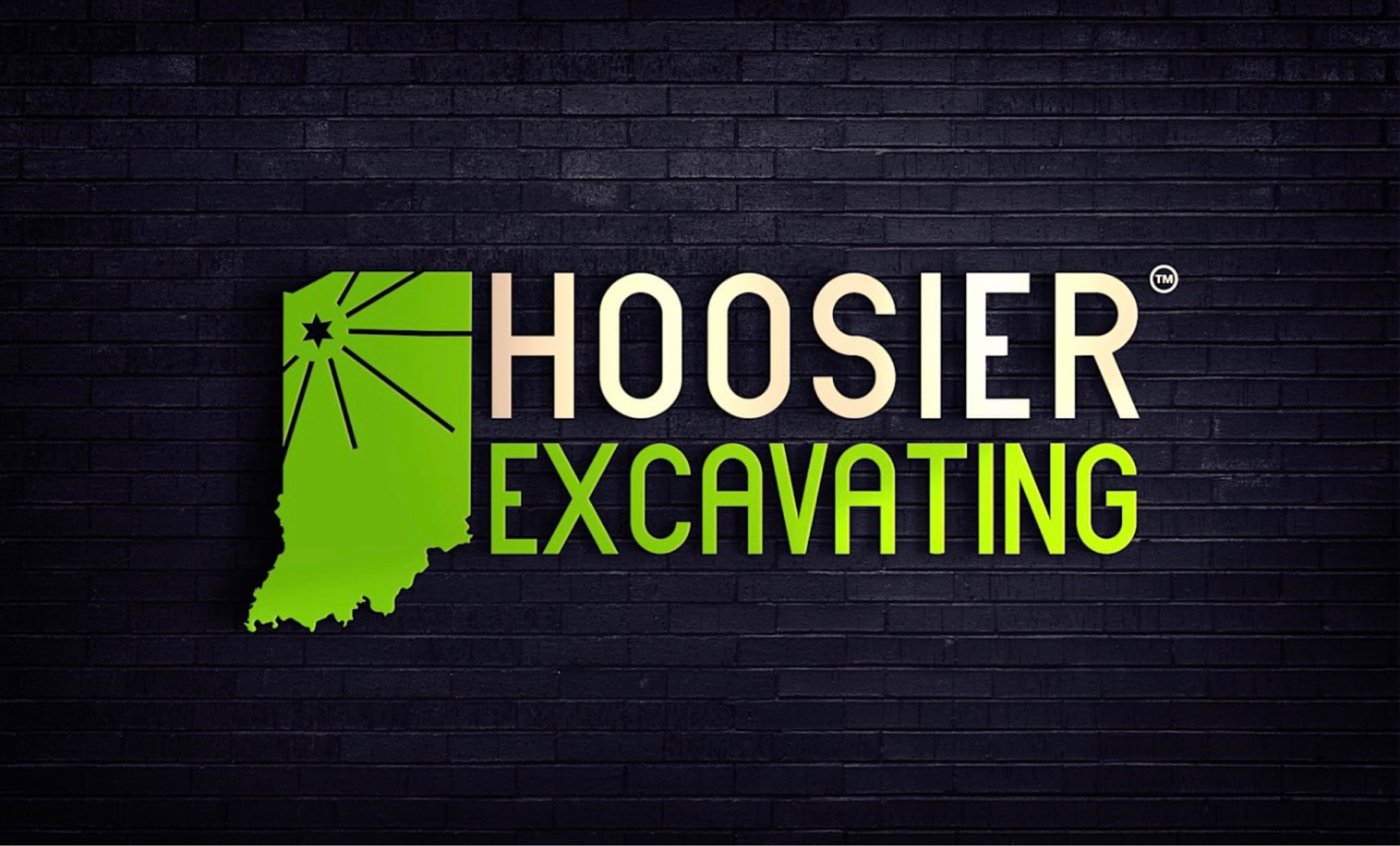 Hoosier Excavating Logo