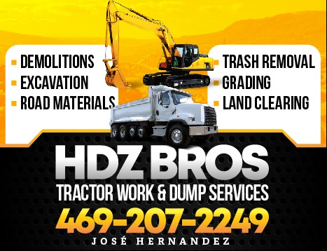 Hernandez Brothers Tractor Work & Dump Truck Service Logo
