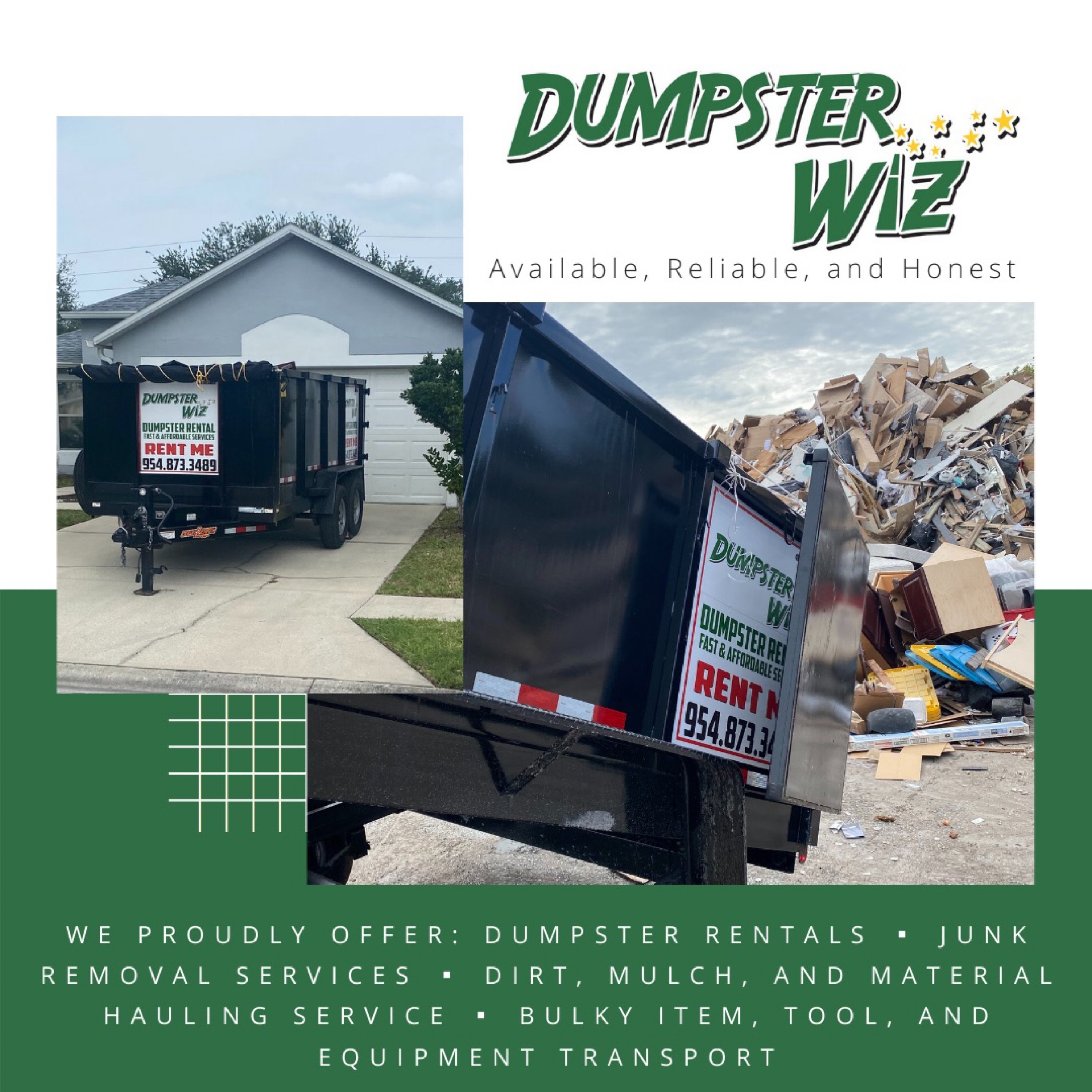Dumpster Wiz Logo