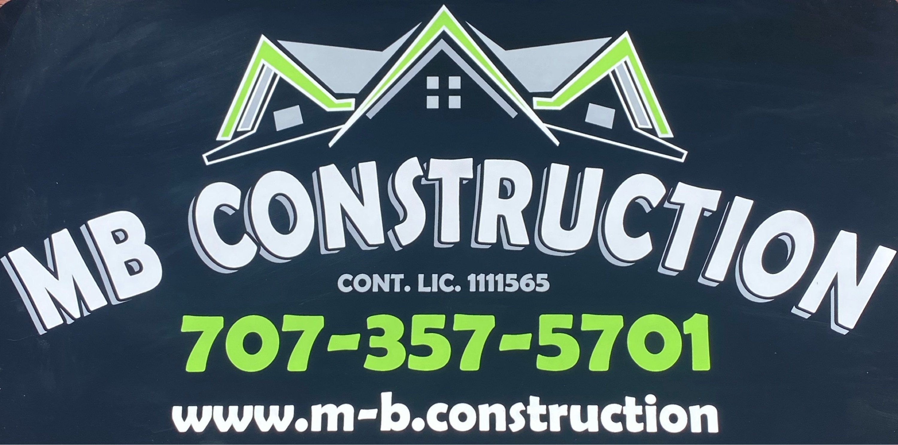 M B Construction Logo