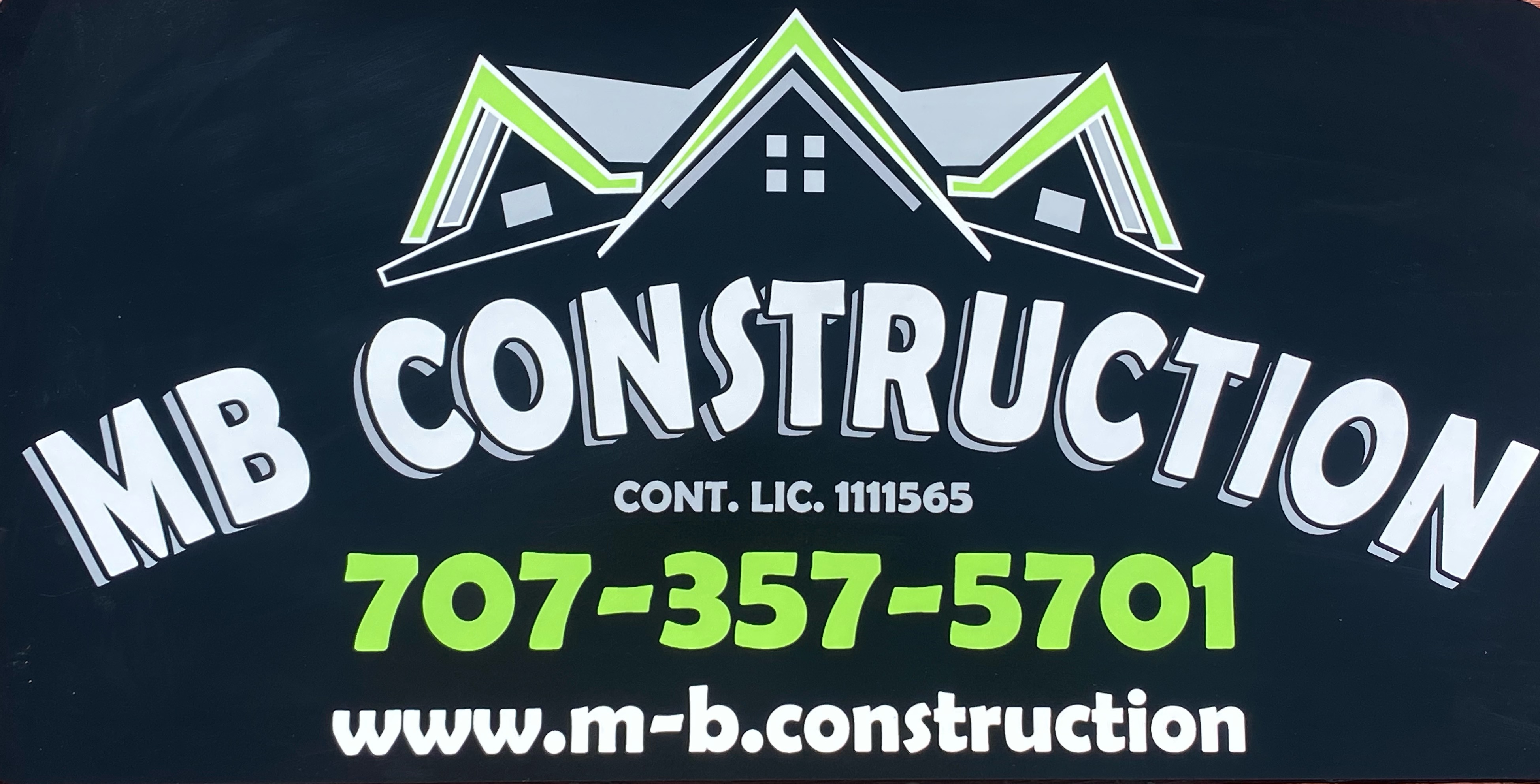 M B Construction Logo