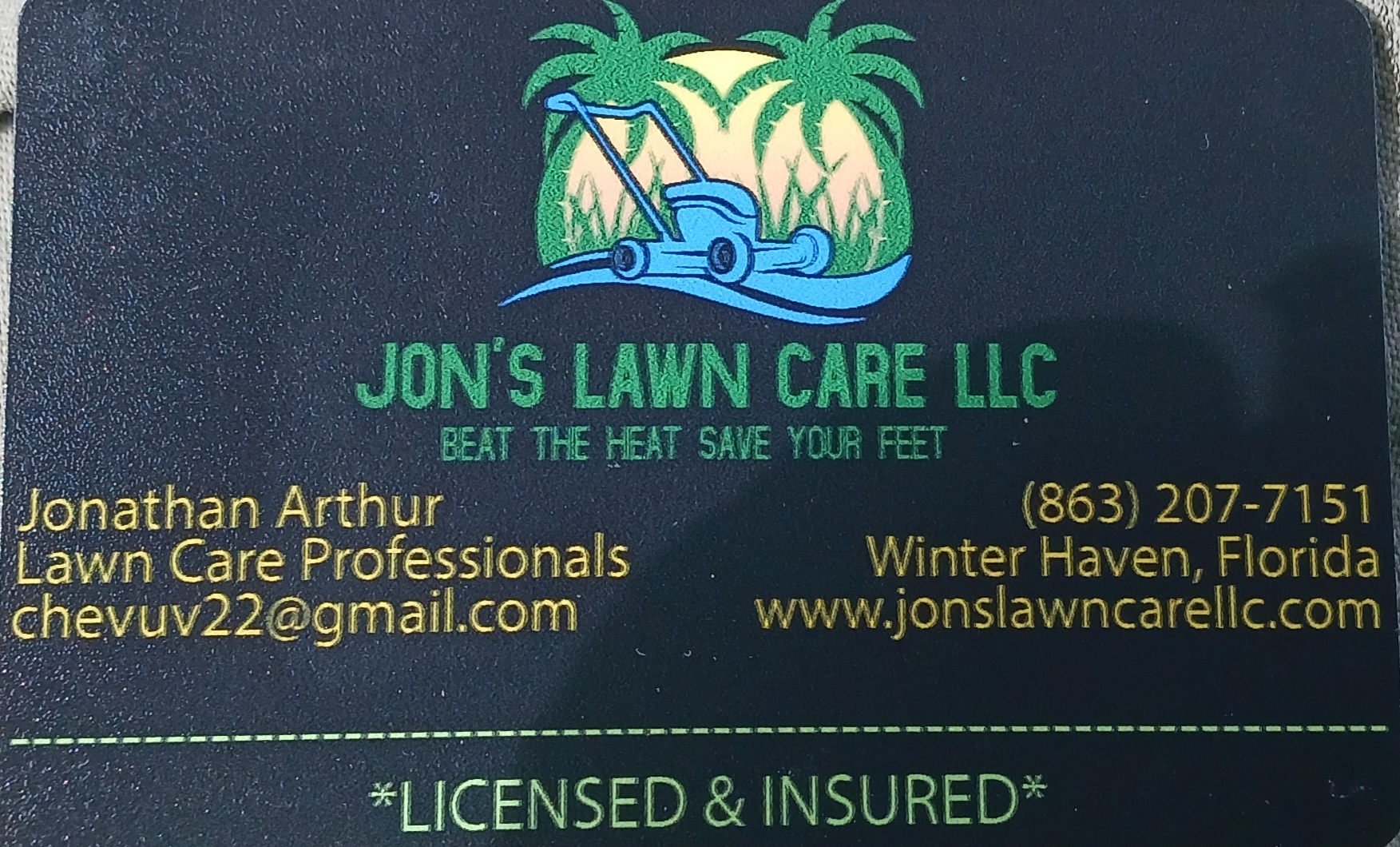 Jon's Lawn Care, LLC Logo
