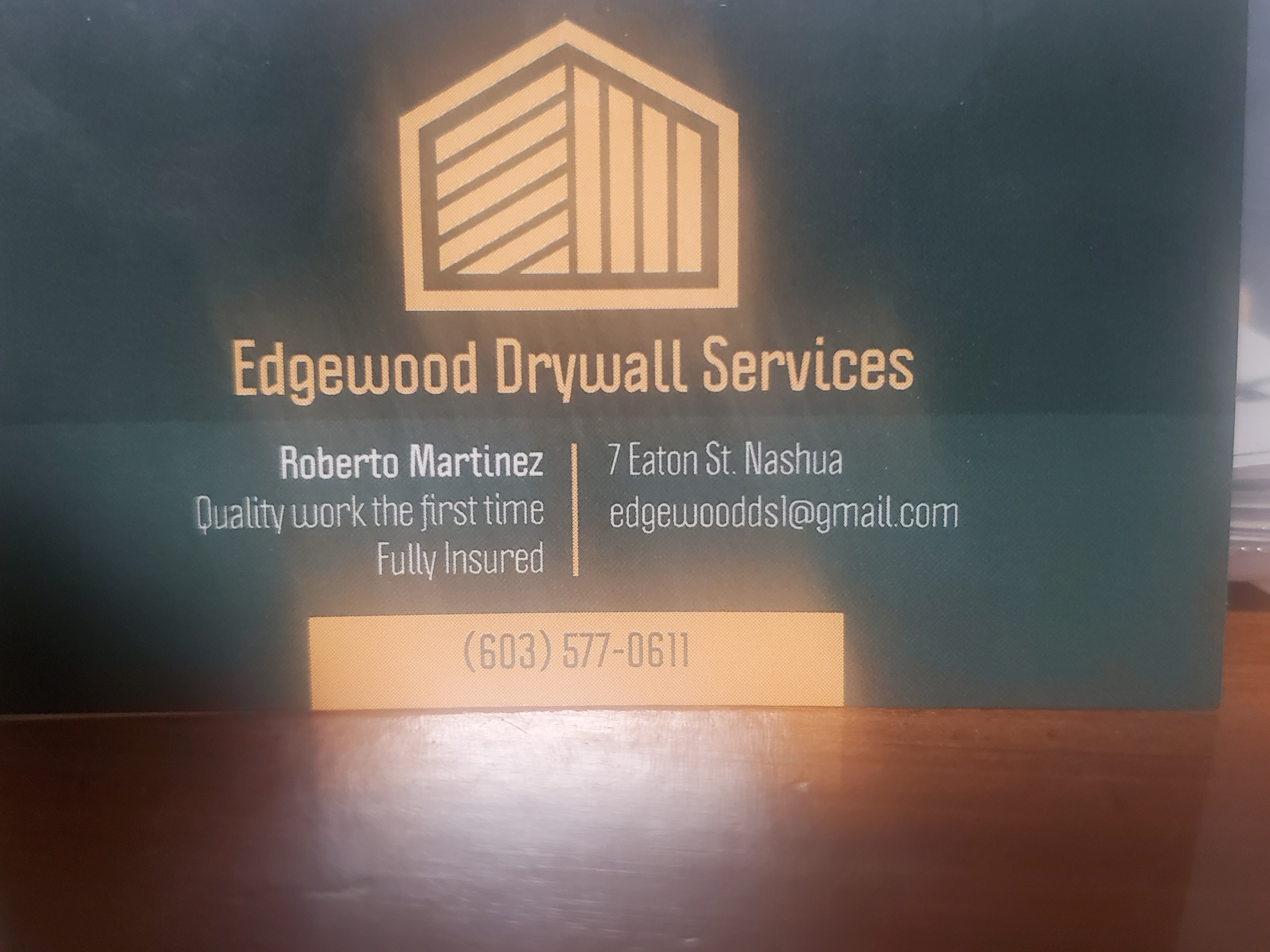 Edgewood Drywall Services Logo